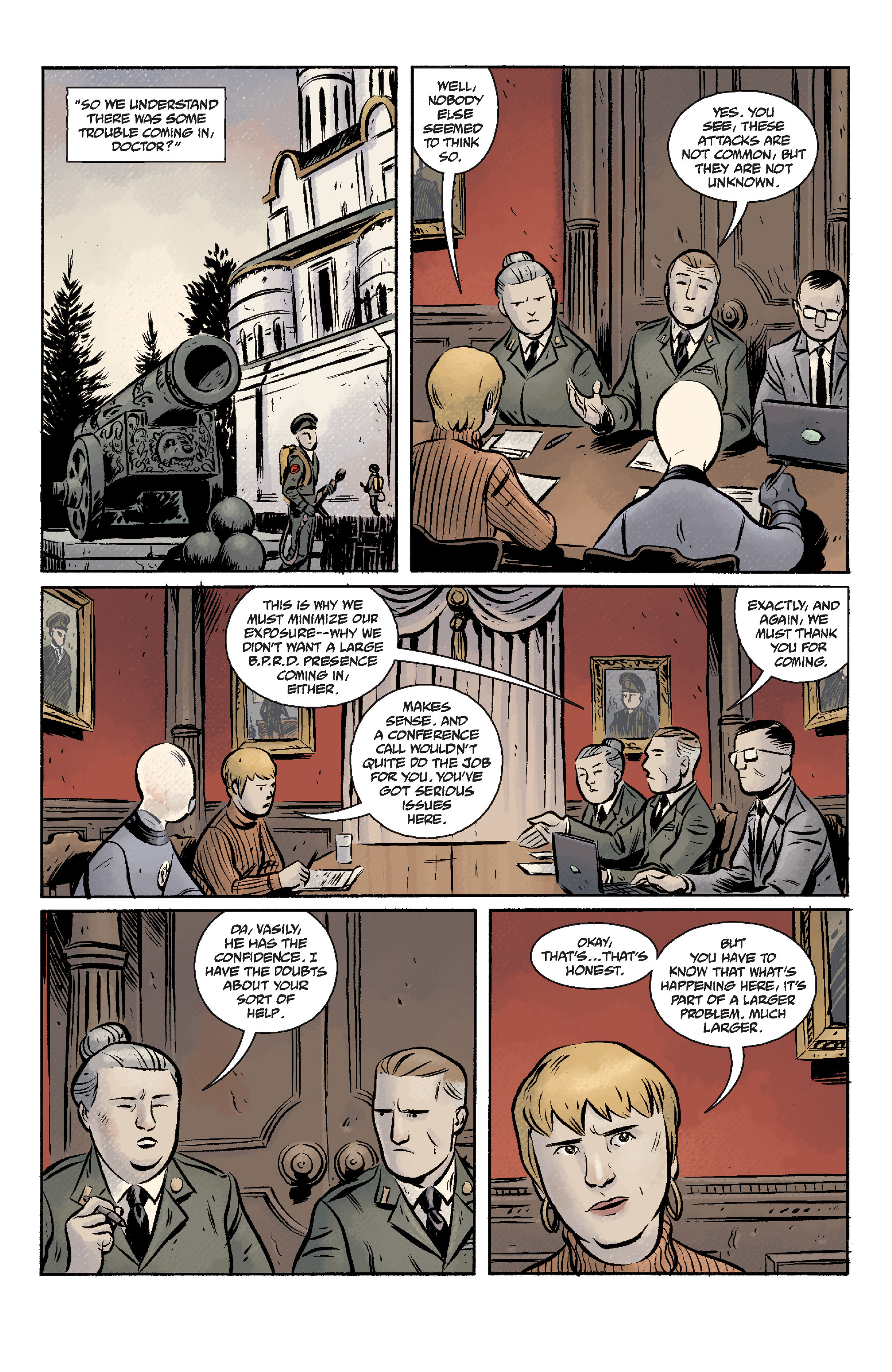 Read online B.P.R.D. Hell on Earth: Russia comic -  Issue #1 - 18