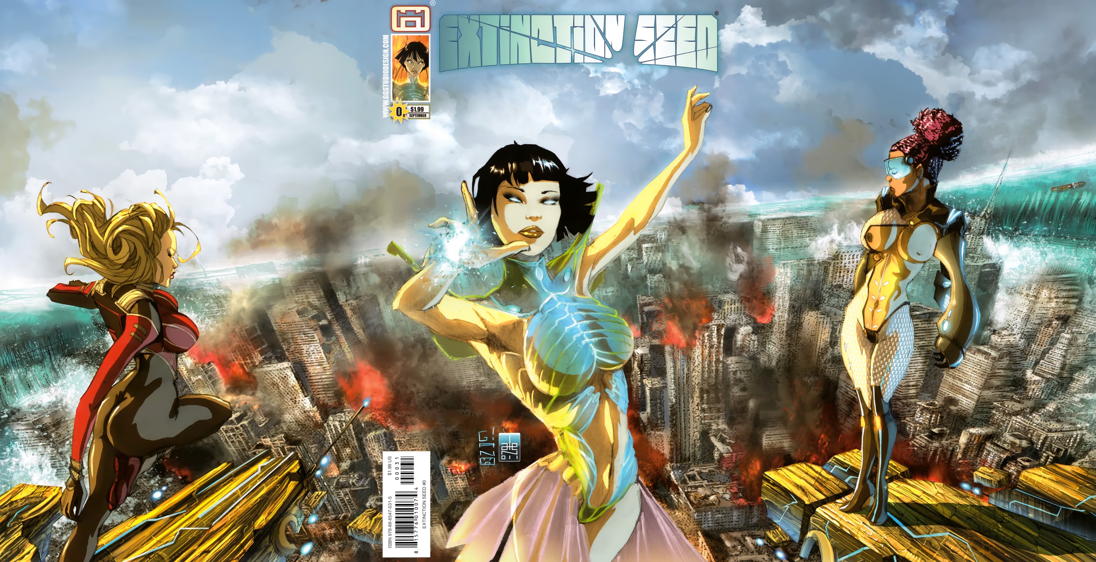 Read online Extinction Seed comic -  Issue #0 - 3