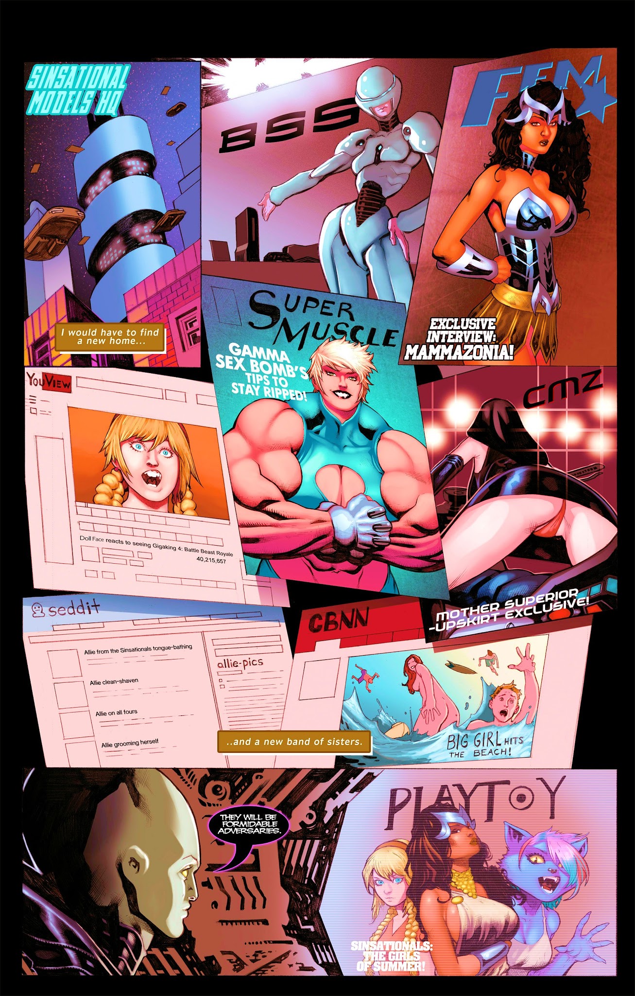 Read online Sinsationals comic -  Issue # Full - 34