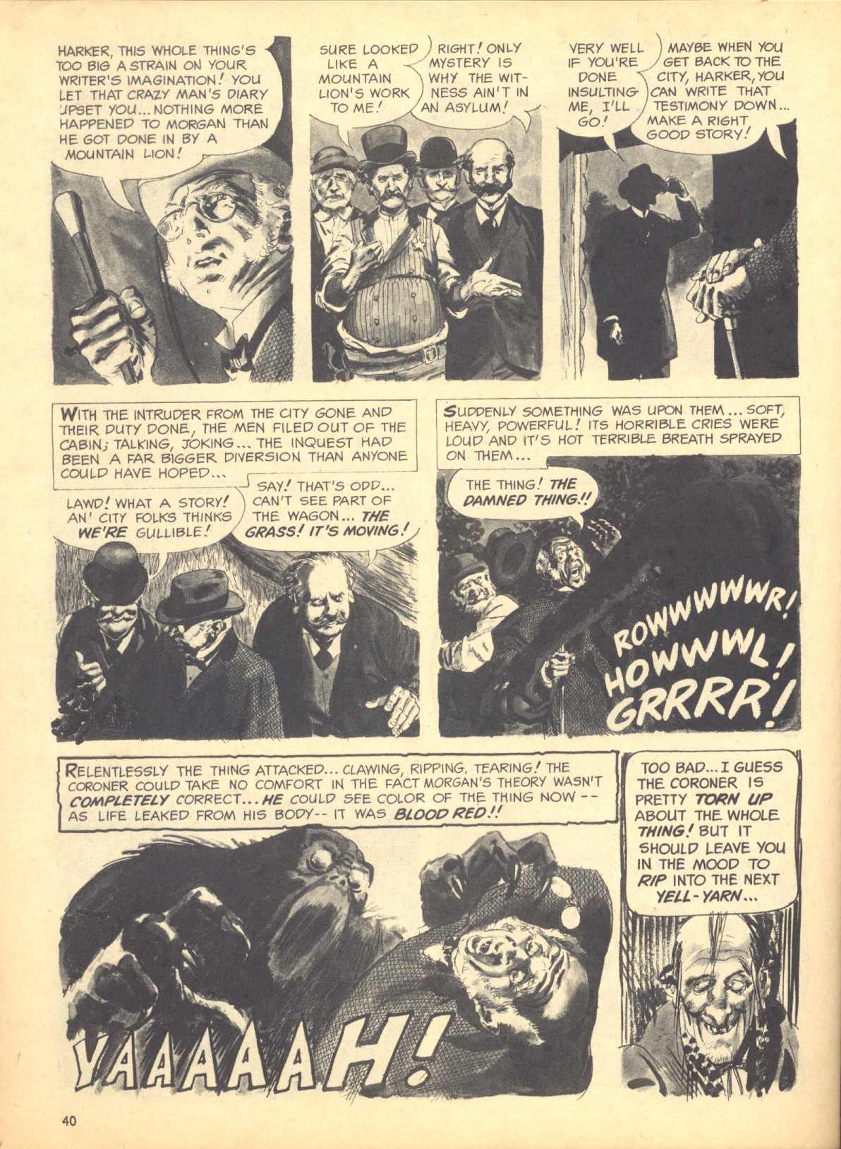 Read online Creepy (1964) comic -  Issue #20 - 40