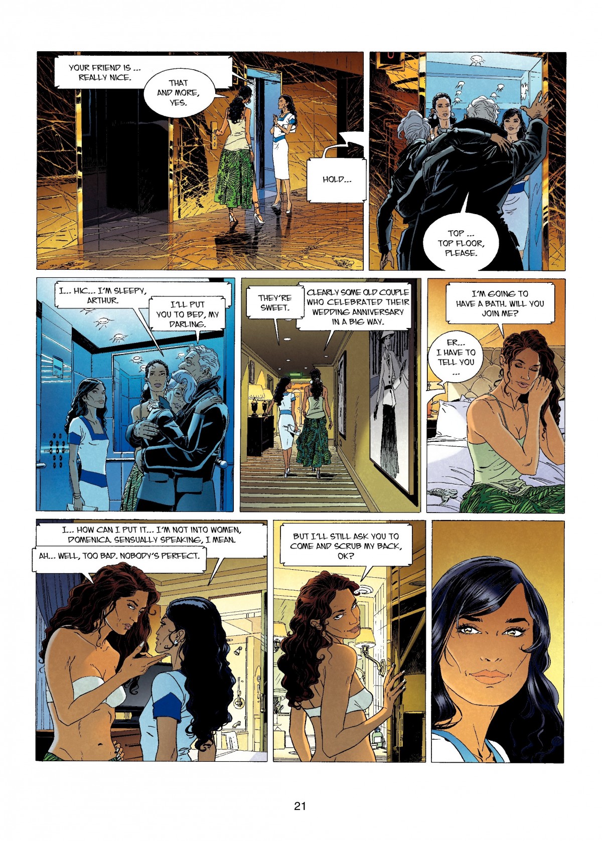 Read online Largo Winch comic -  Issue # TPB 15 - 21