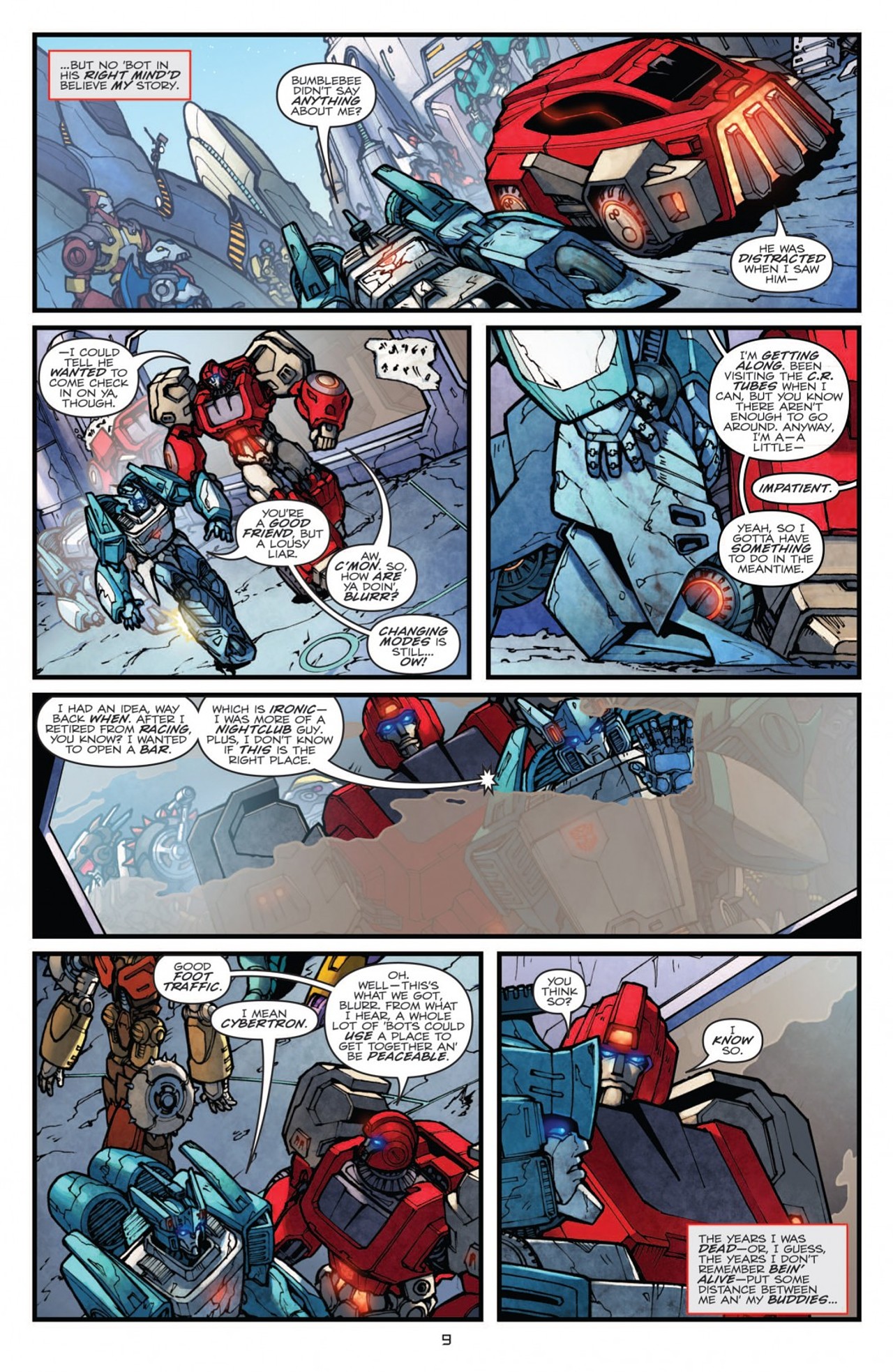 Read online Transformers: Robots In Disguise (2012) comic -  Issue #5 - 13