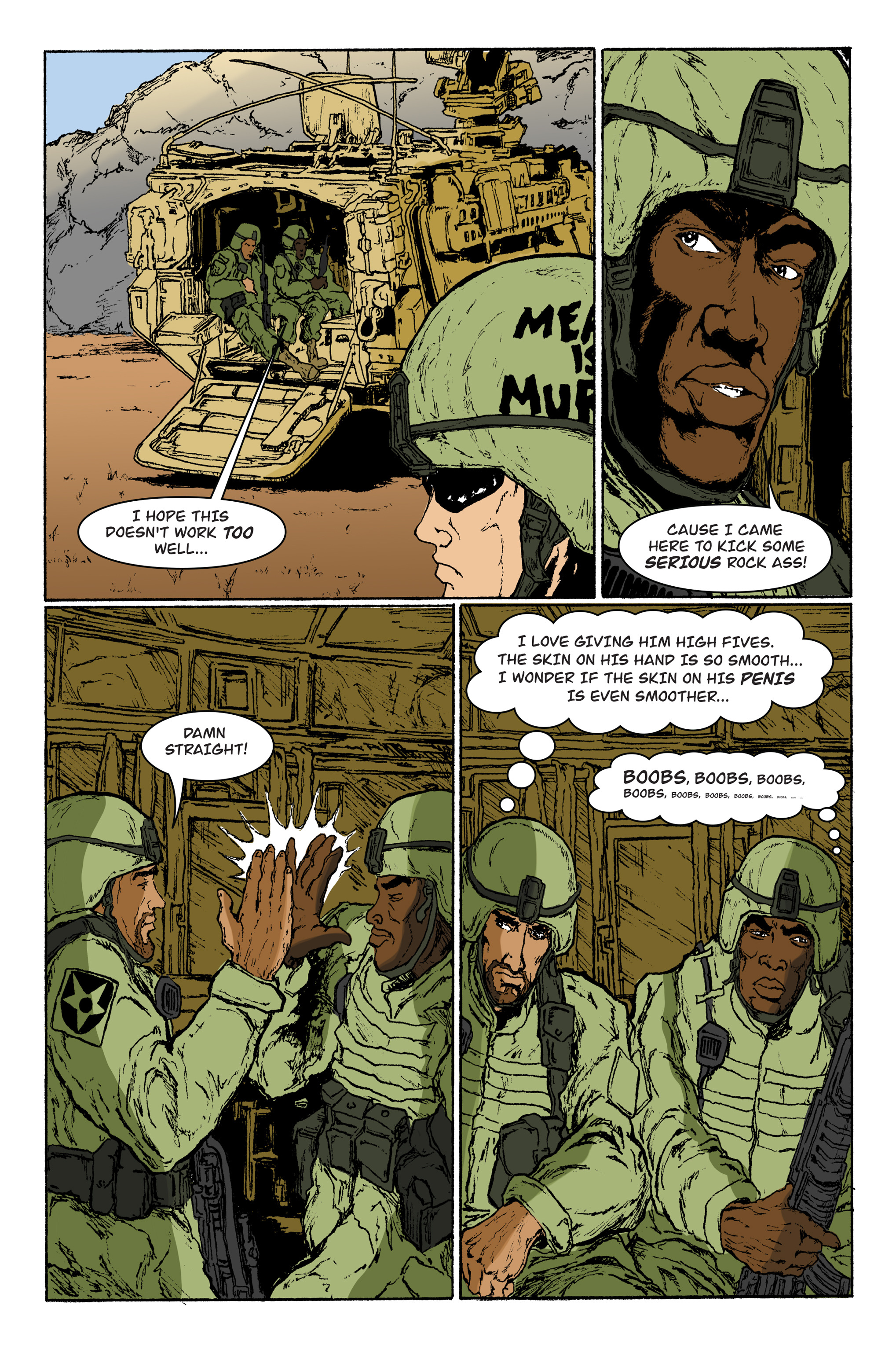 Read online Man vs. Rock comic -  Issue #3 - 11