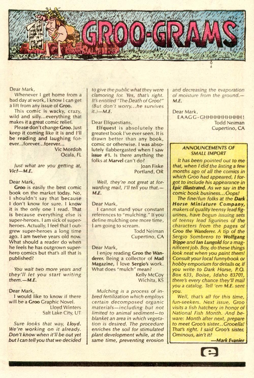 Read online Sergio Aragonés Groo the Wanderer comic -  Issue #16 - 24