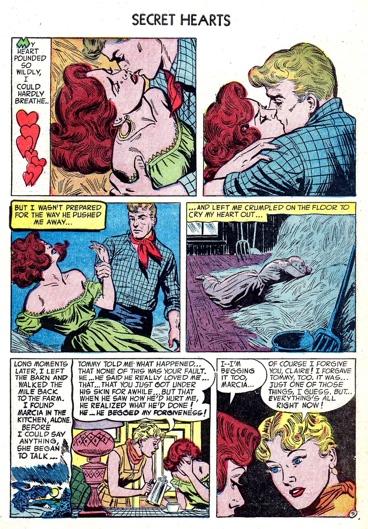 Read online Secret Hearts comic -  Issue #20 - 7