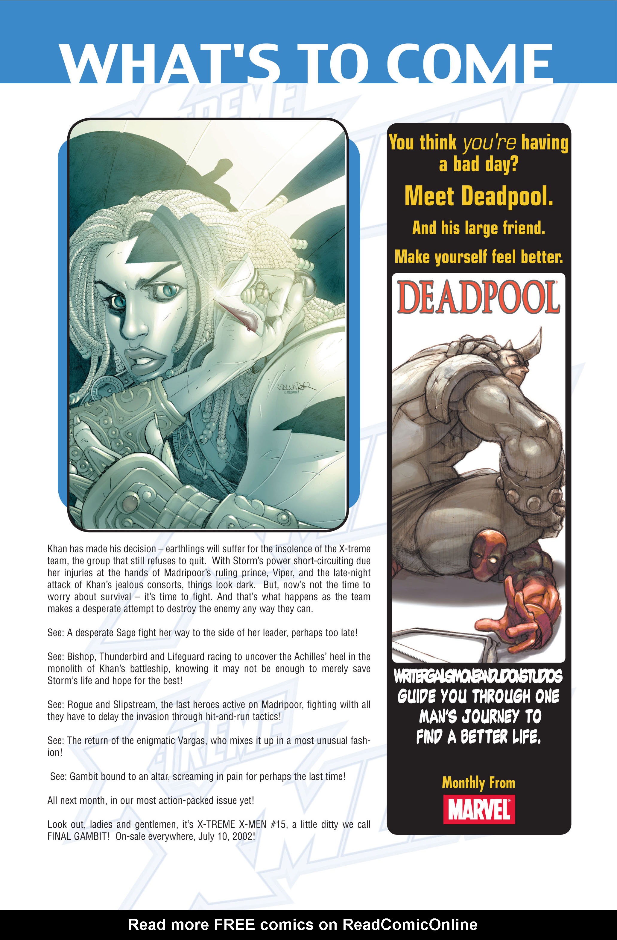 Read online X-Treme X-Men (2001) comic -  Issue #14 - 23