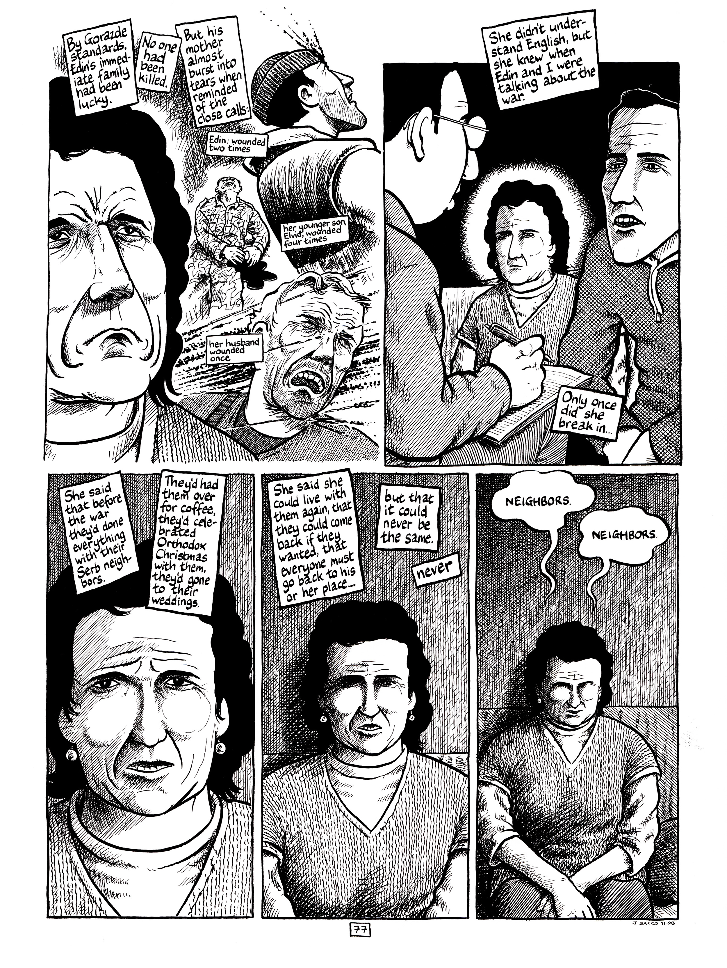 Read online Safe Area Goražde comic -  Issue # TPB (Part 2) - 18