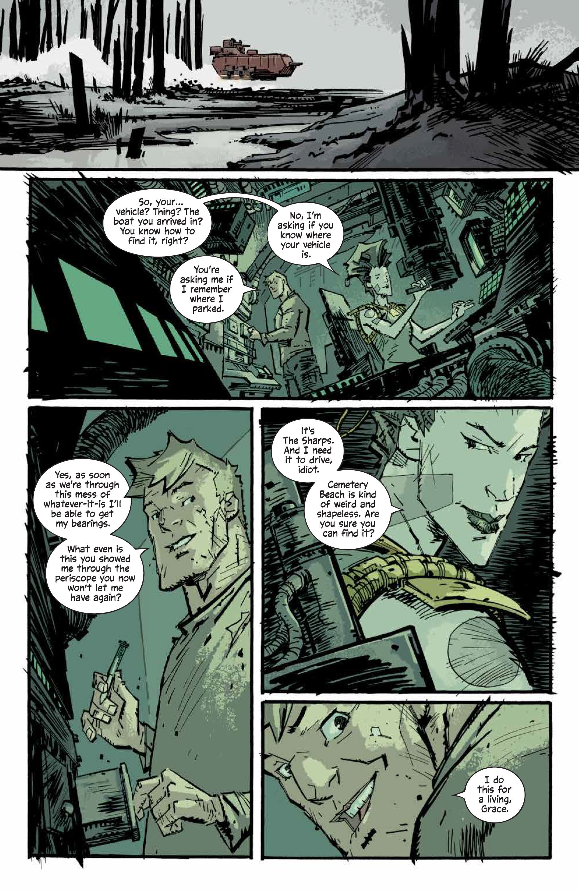 Read online Cemetery Beach comic -  Issue #7 - 7
