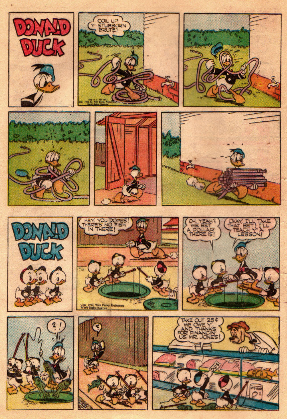 Read online Walt Disney's Comics and Stories comic -  Issue #70 - 30