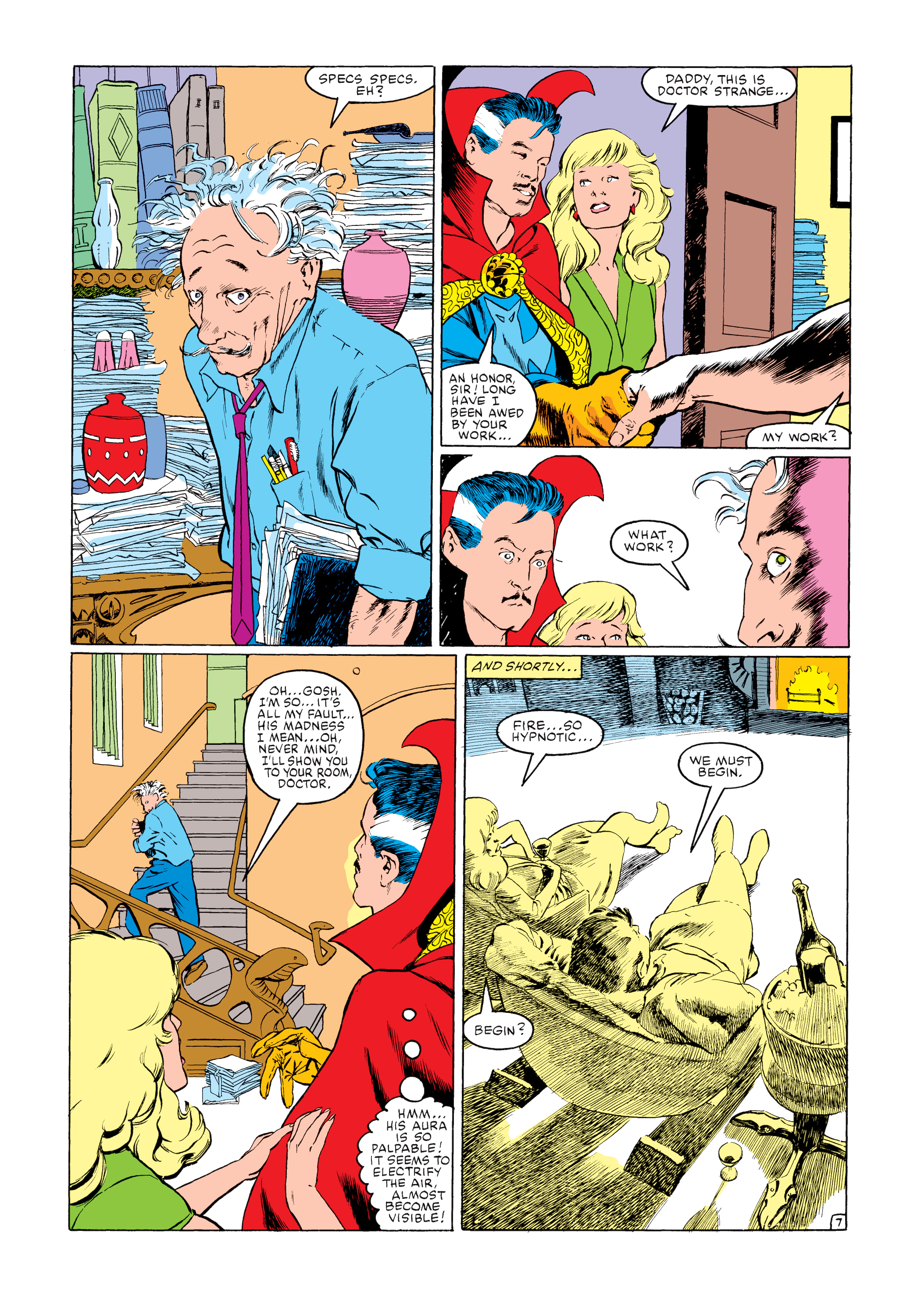 Read online Marvel Masterworks: Doctor Strange comic -  Issue # TPB 10 (Part 2) - 50