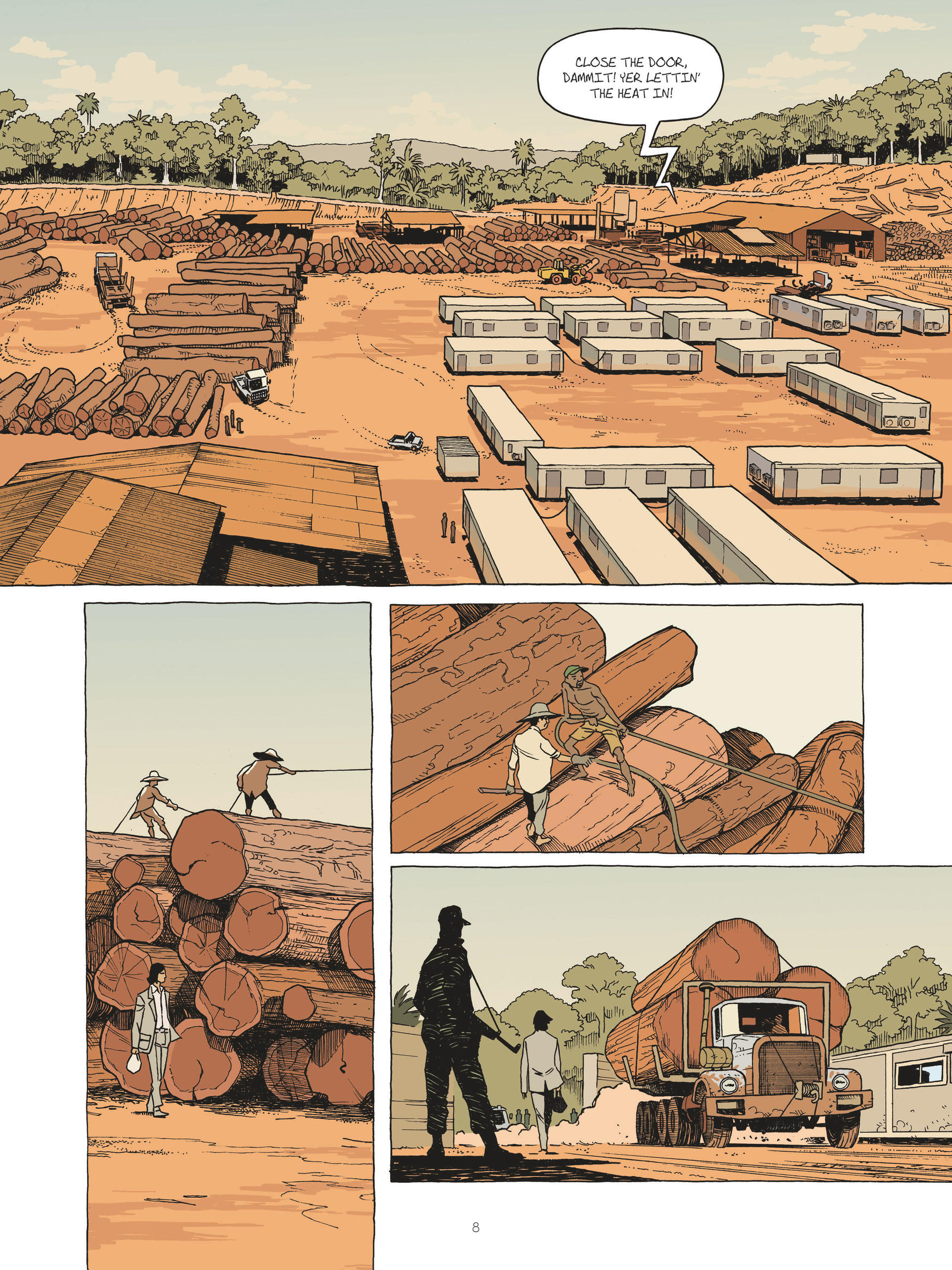 Read online Zidrou-Beuchot's African Trilogy comic -  Issue # TPB 3 - 8