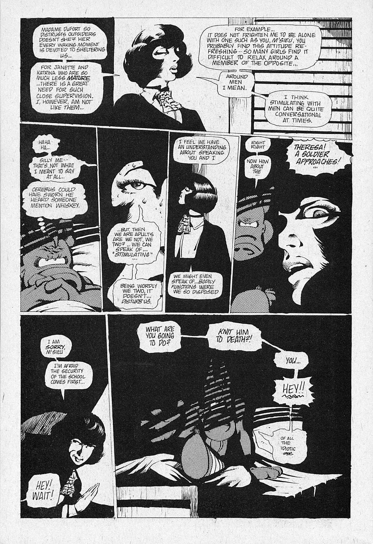 Read online Cerebus comic -  Issue #23 - 8