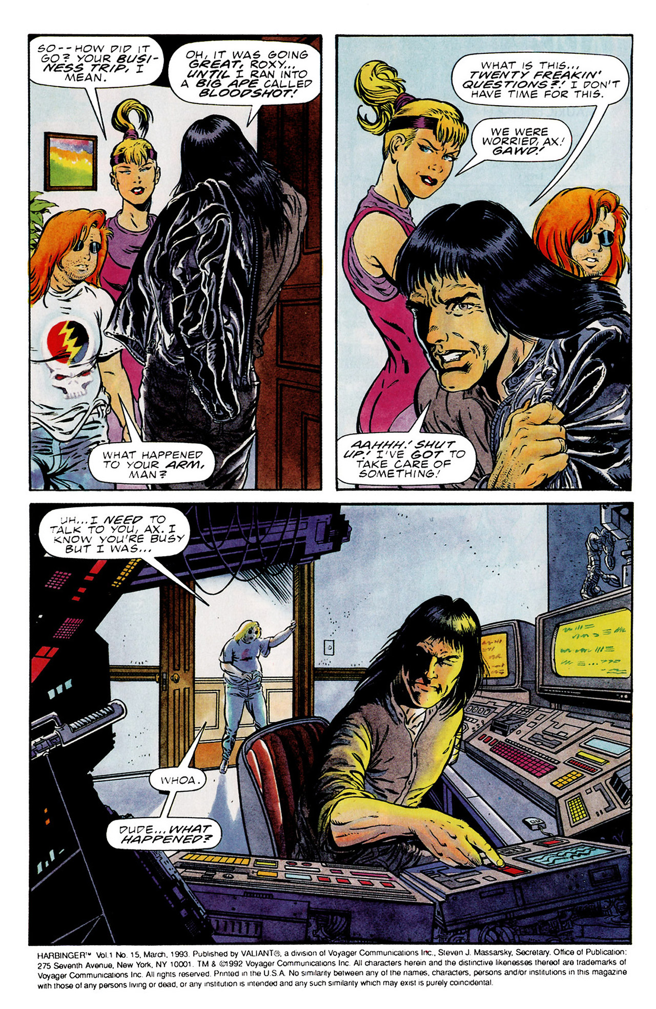 Read online Harbinger (1992) comic -  Issue #15 - 3