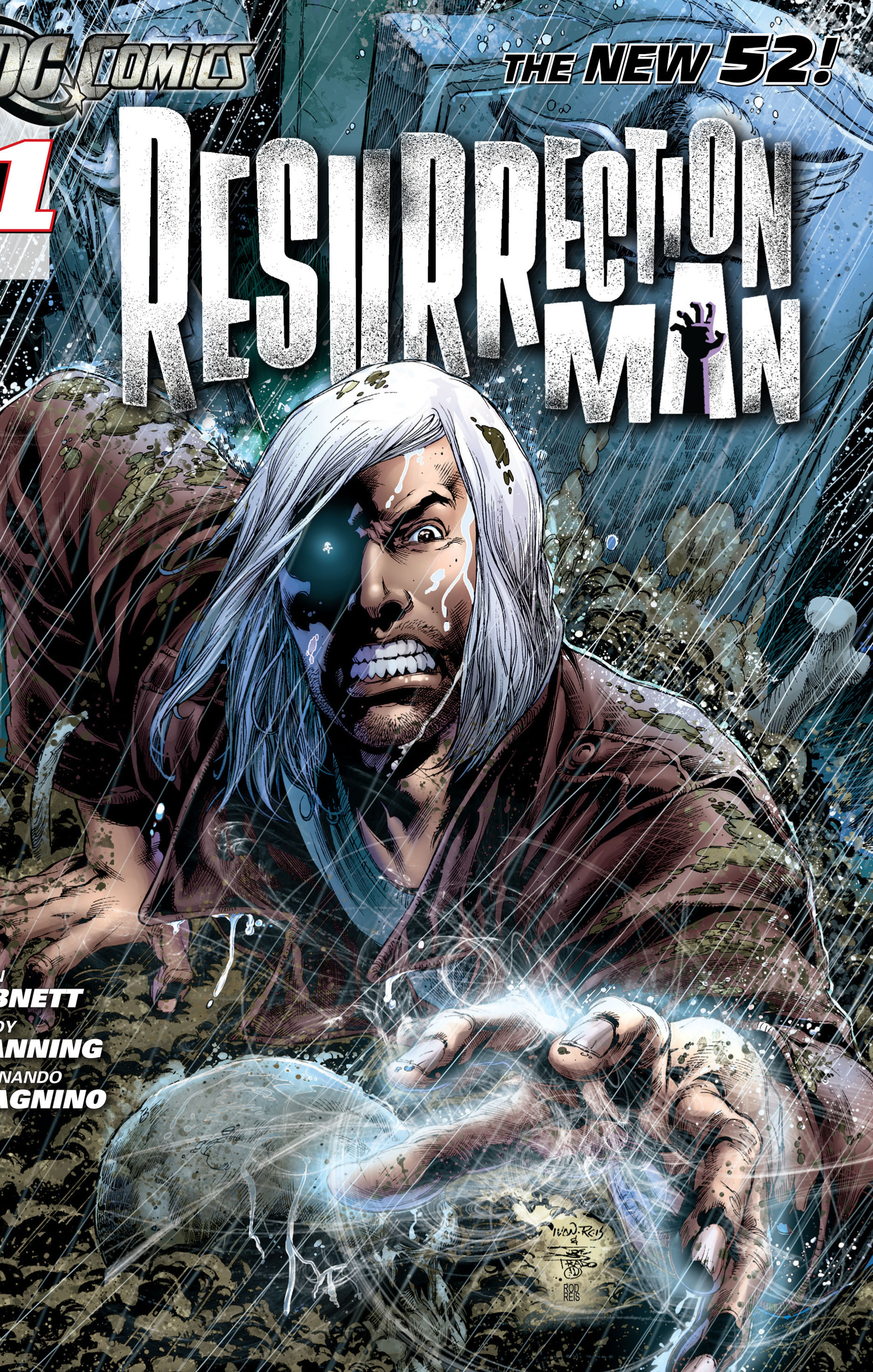 Read online Resurrection Man (2011) comic -  Issue #1 - 1