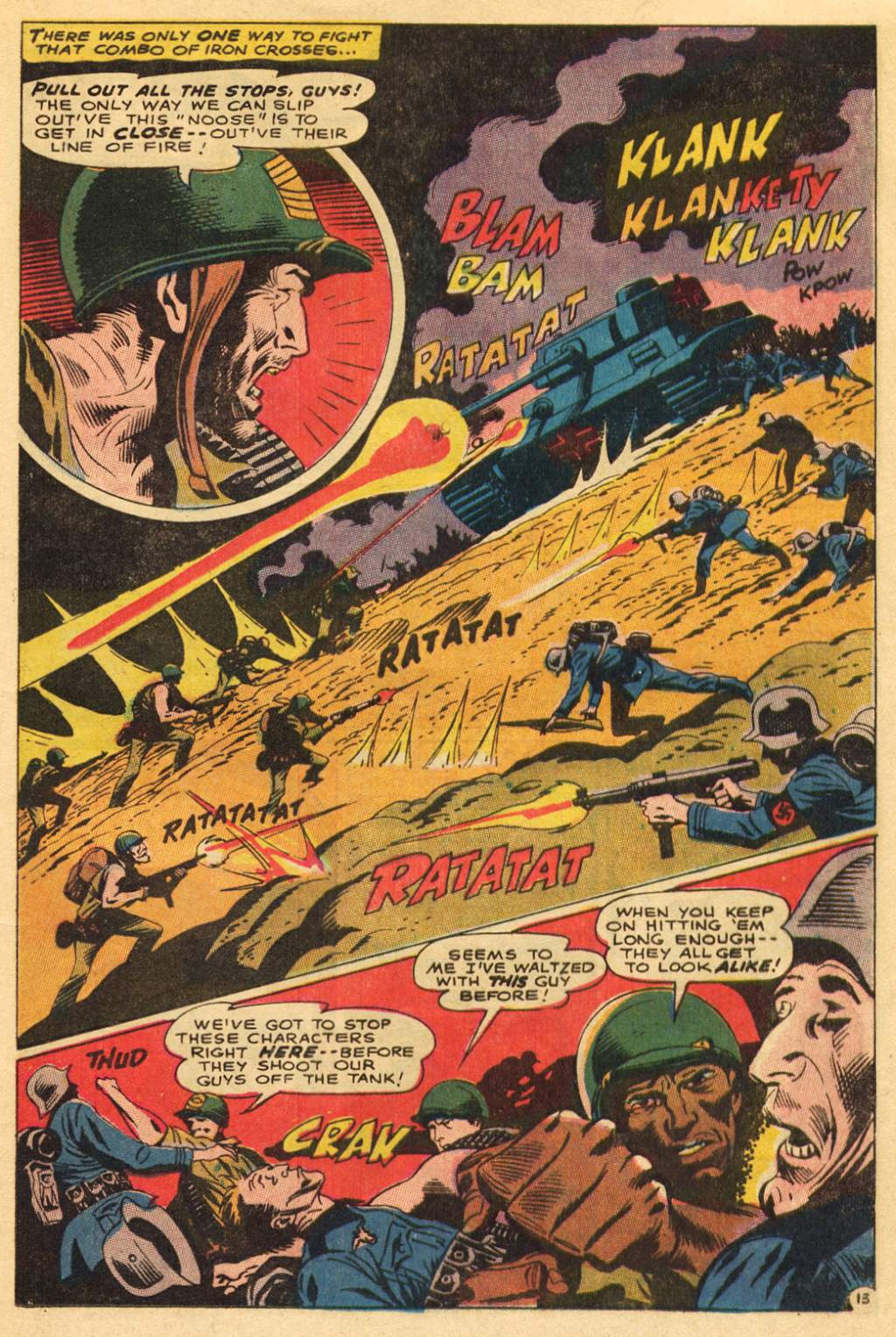 Read online Our Army at War (1952) comic -  Issue #188 - 17