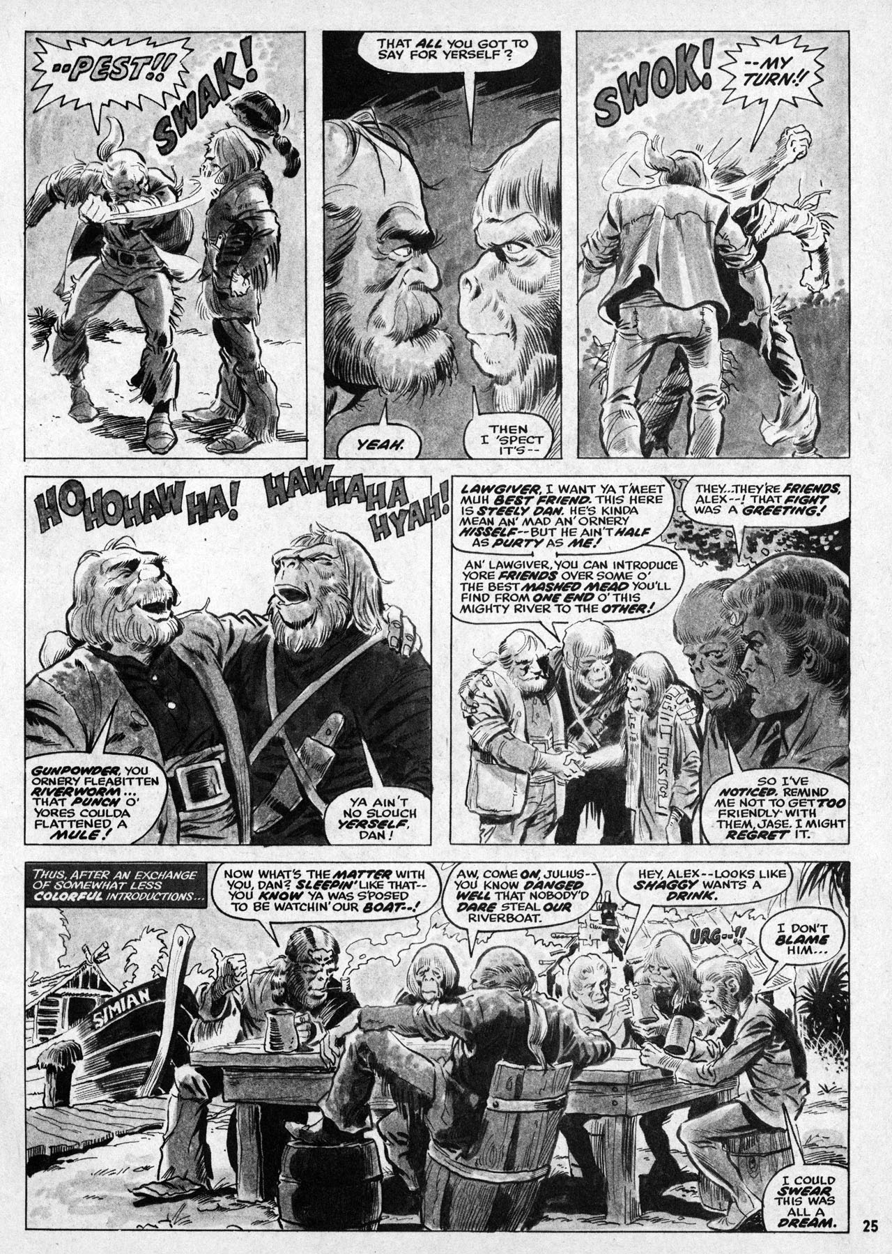 Read online Planet of the Apes comic -  Issue #4 - 24