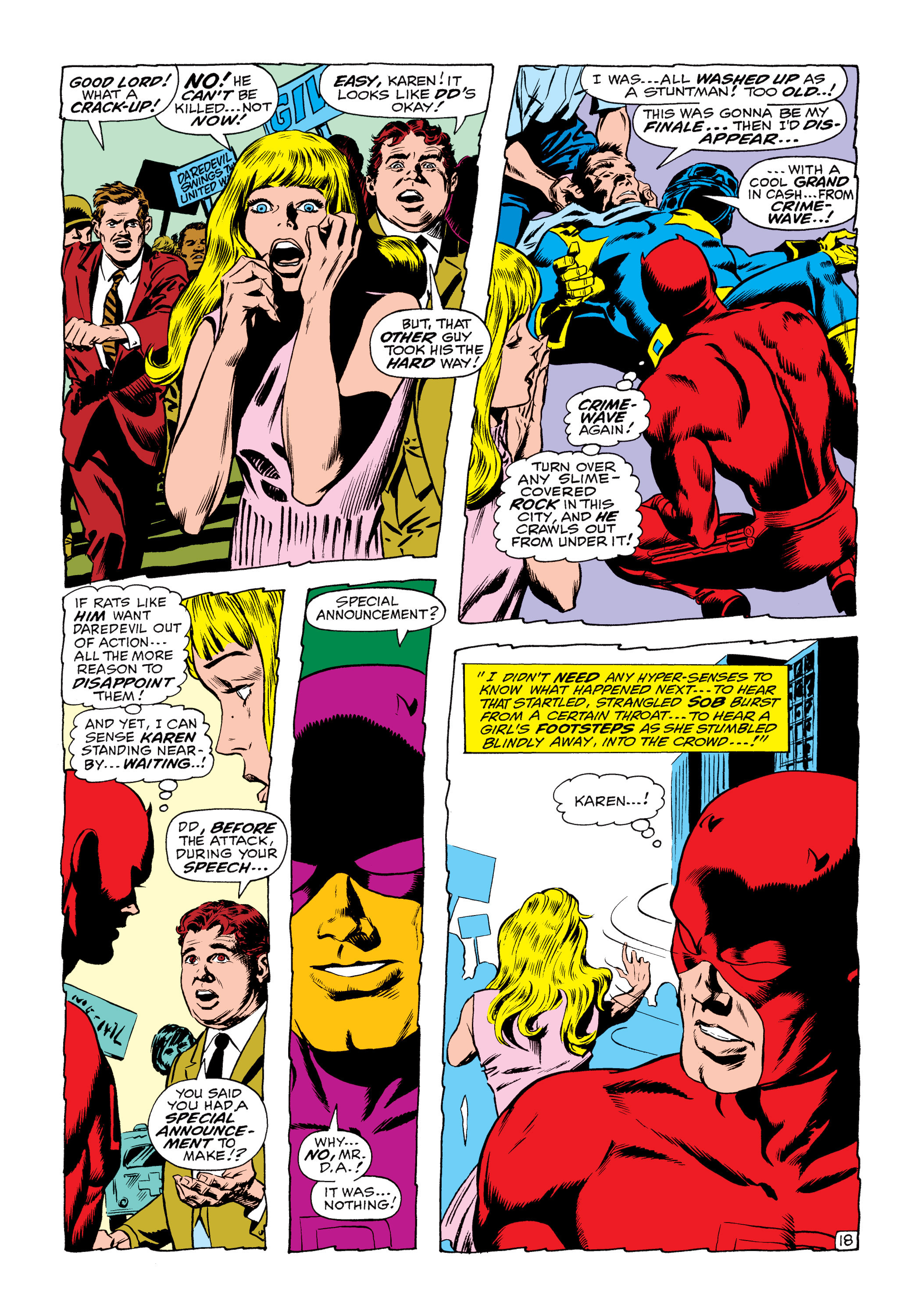 Read online Marvel Masterworks: Daredevil comic -  Issue # TPB 6 (Part 2) - 8
