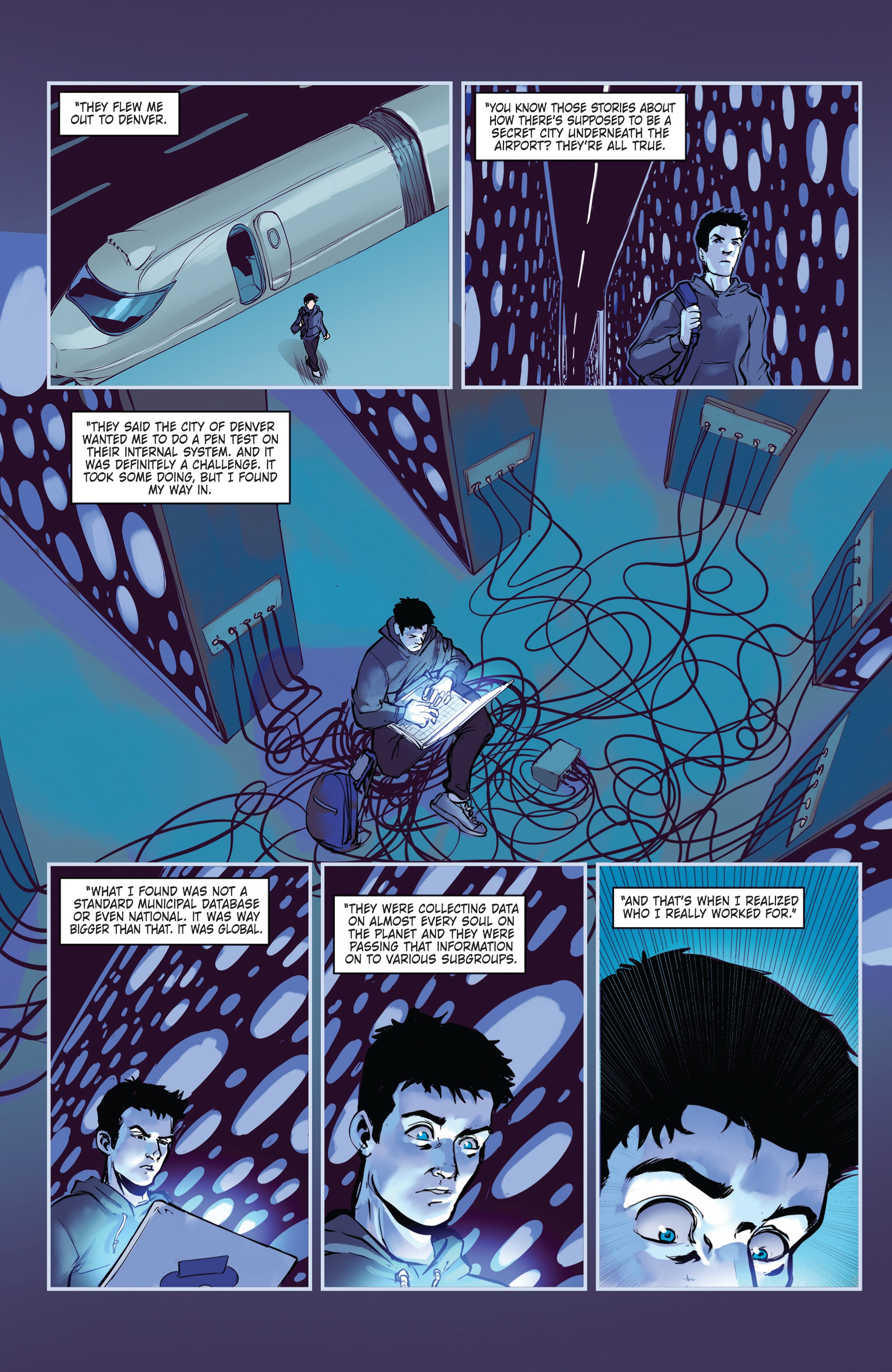 Read online Conspiracy comic -  Issue #4 - 17