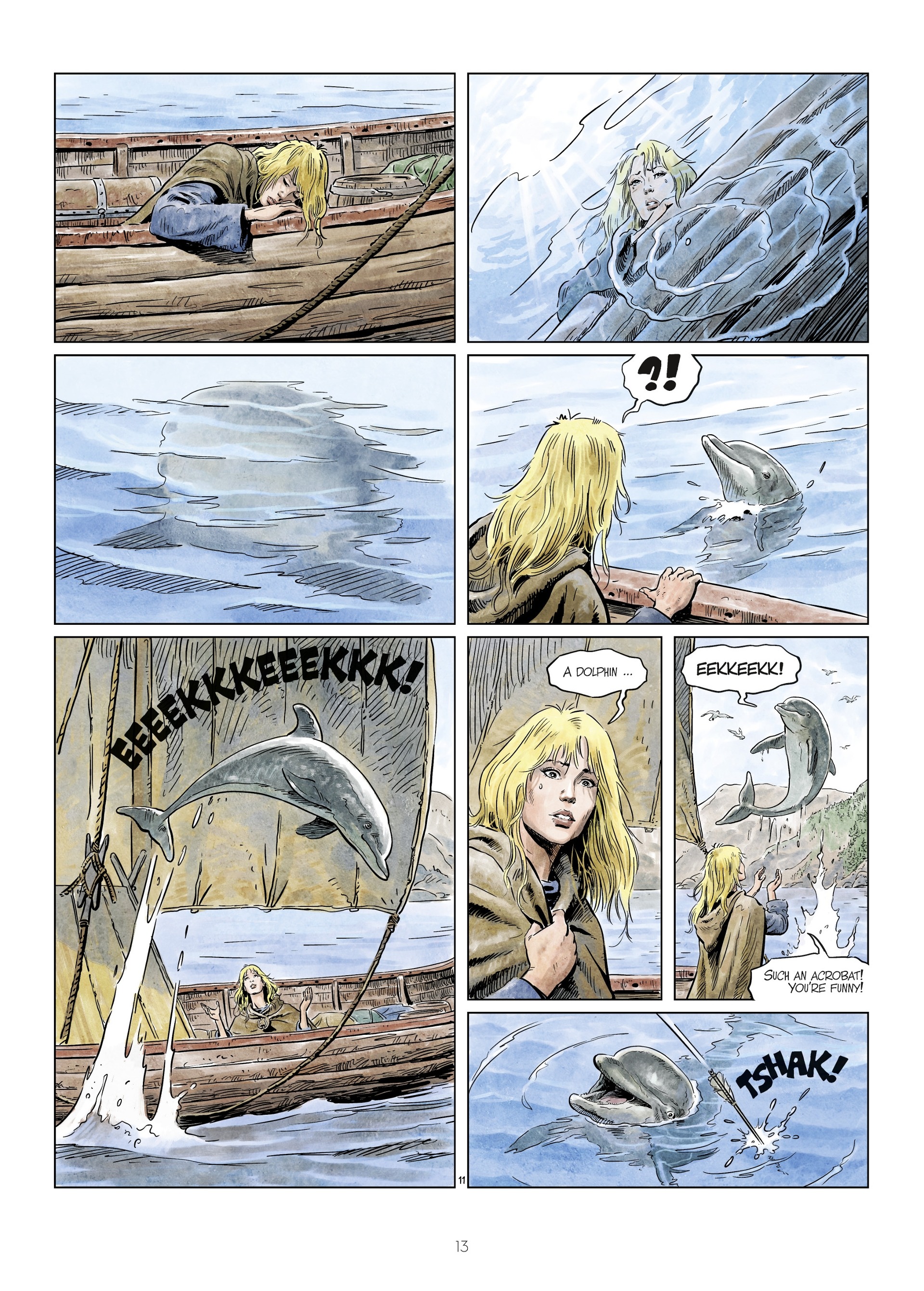 Read online The World of Thorgal: Wolfcub comic -  Issue #5 - 15