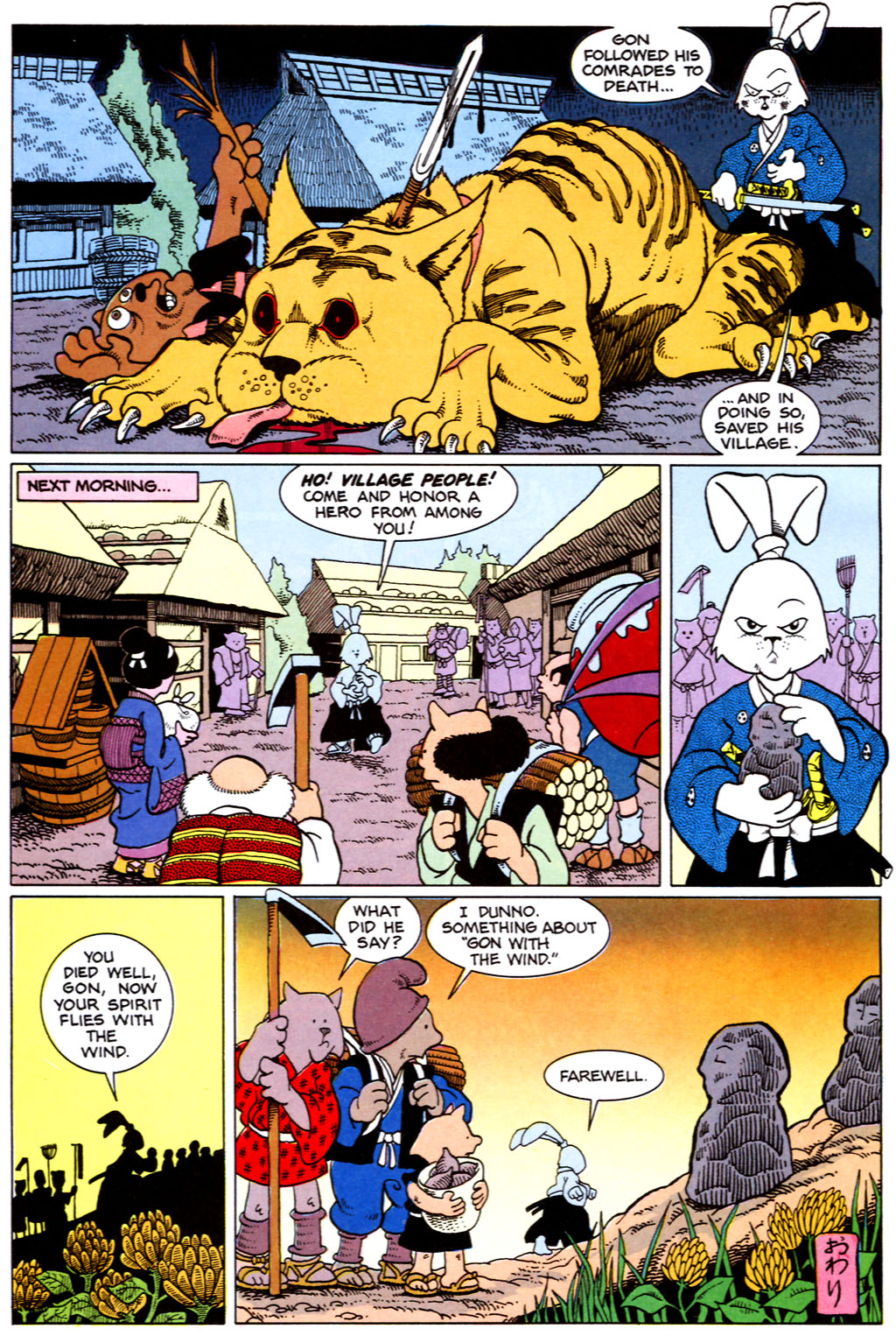 Read online Usagi Yojimbo Color Special comic -  Issue #1 - 46