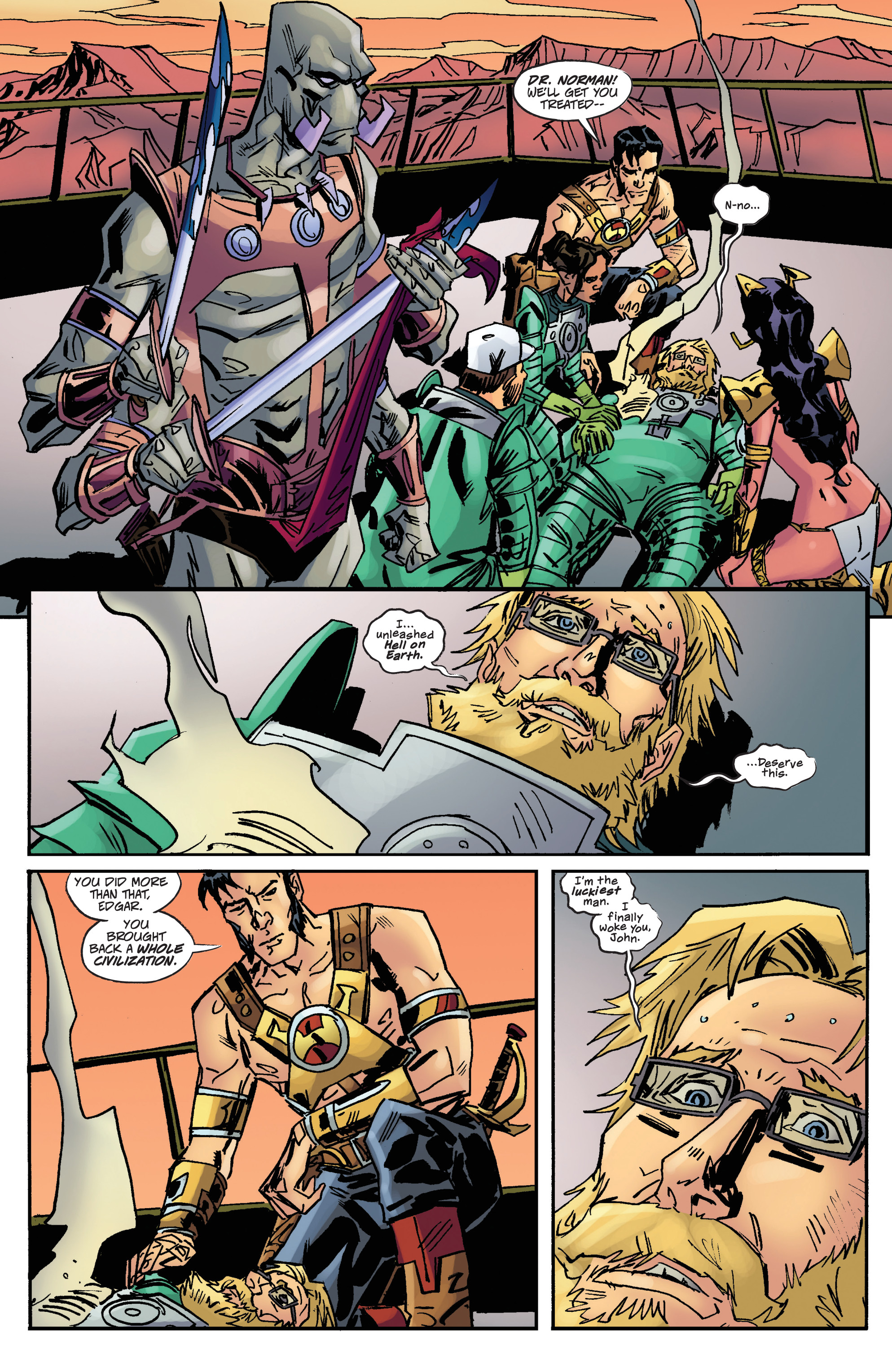 Read online Warlord of Mars Attacks comic -  Issue #5 - 7