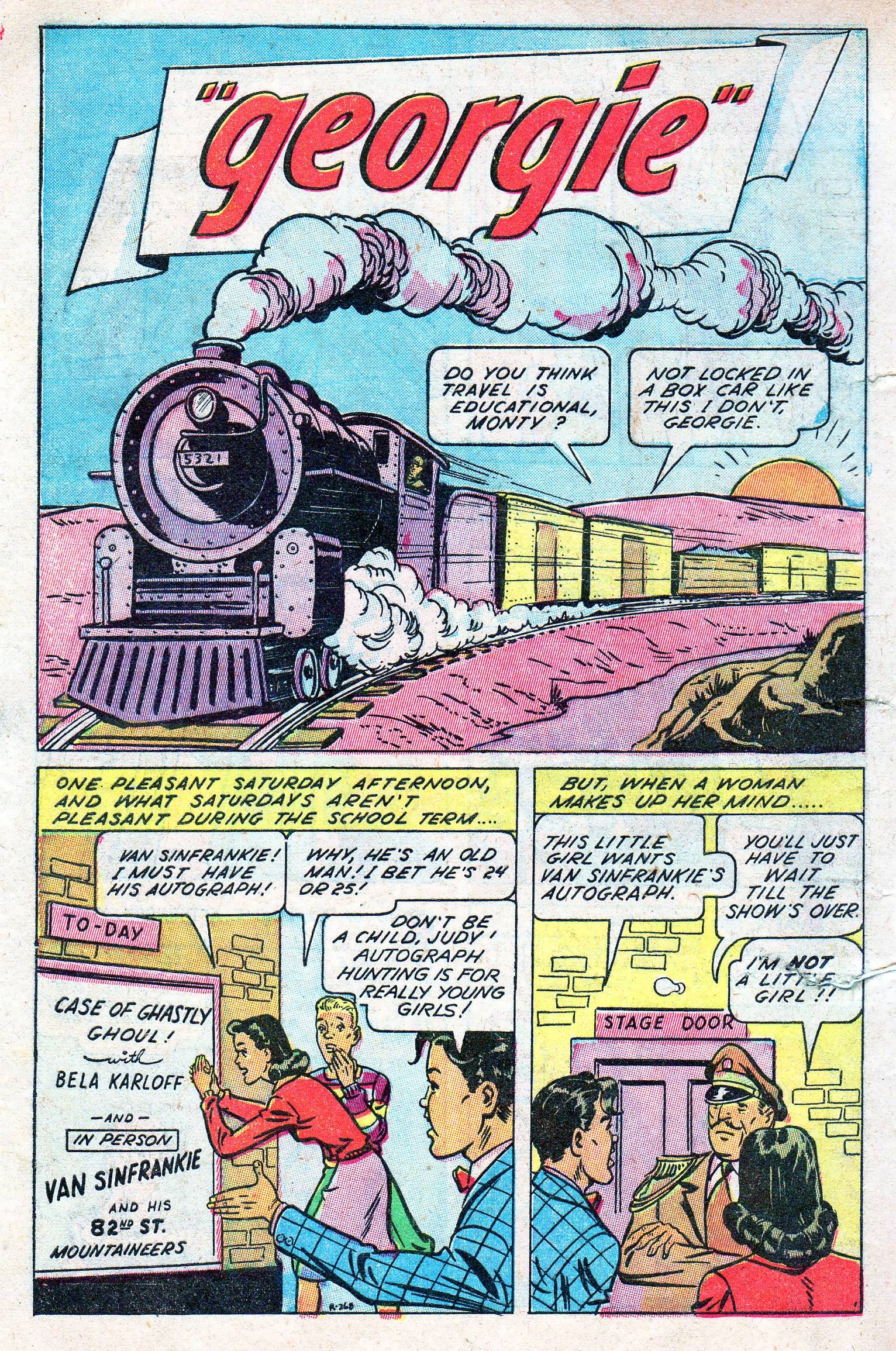 Read online Georgie Comics (1945) comic -  Issue #5 - 10
