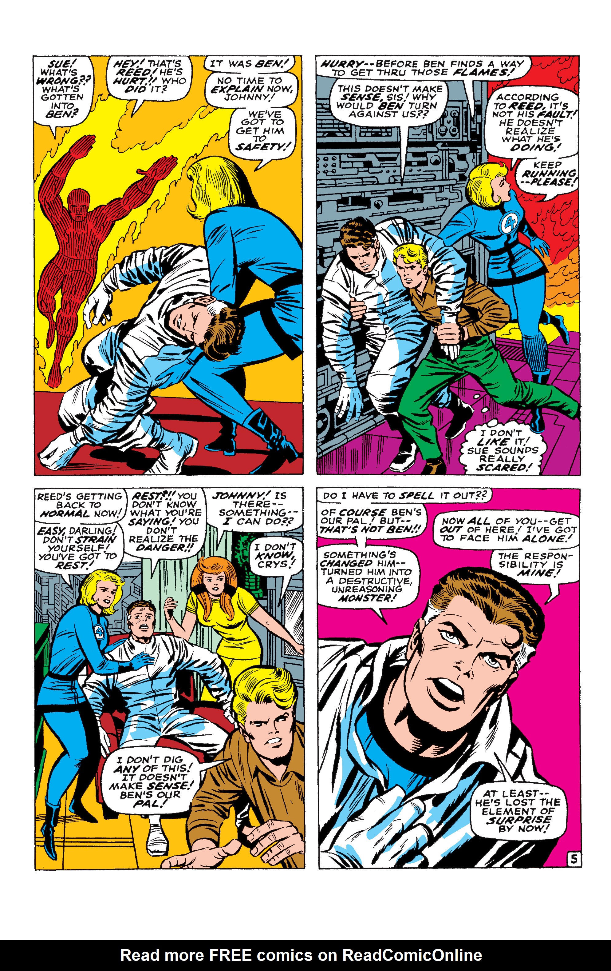 Read online Marvel Masterworks: The Fantastic Four comic -  Issue # TPB 7 (Part 3) - 33