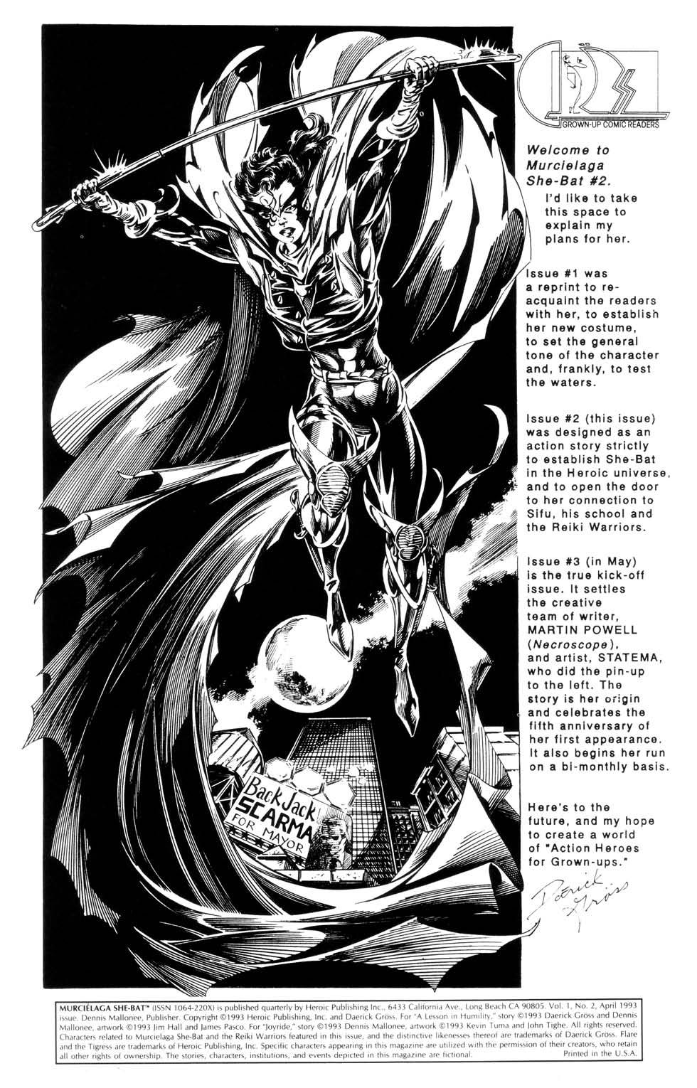 Read online Murciélaga She-Bat comic -  Issue #2 - 2