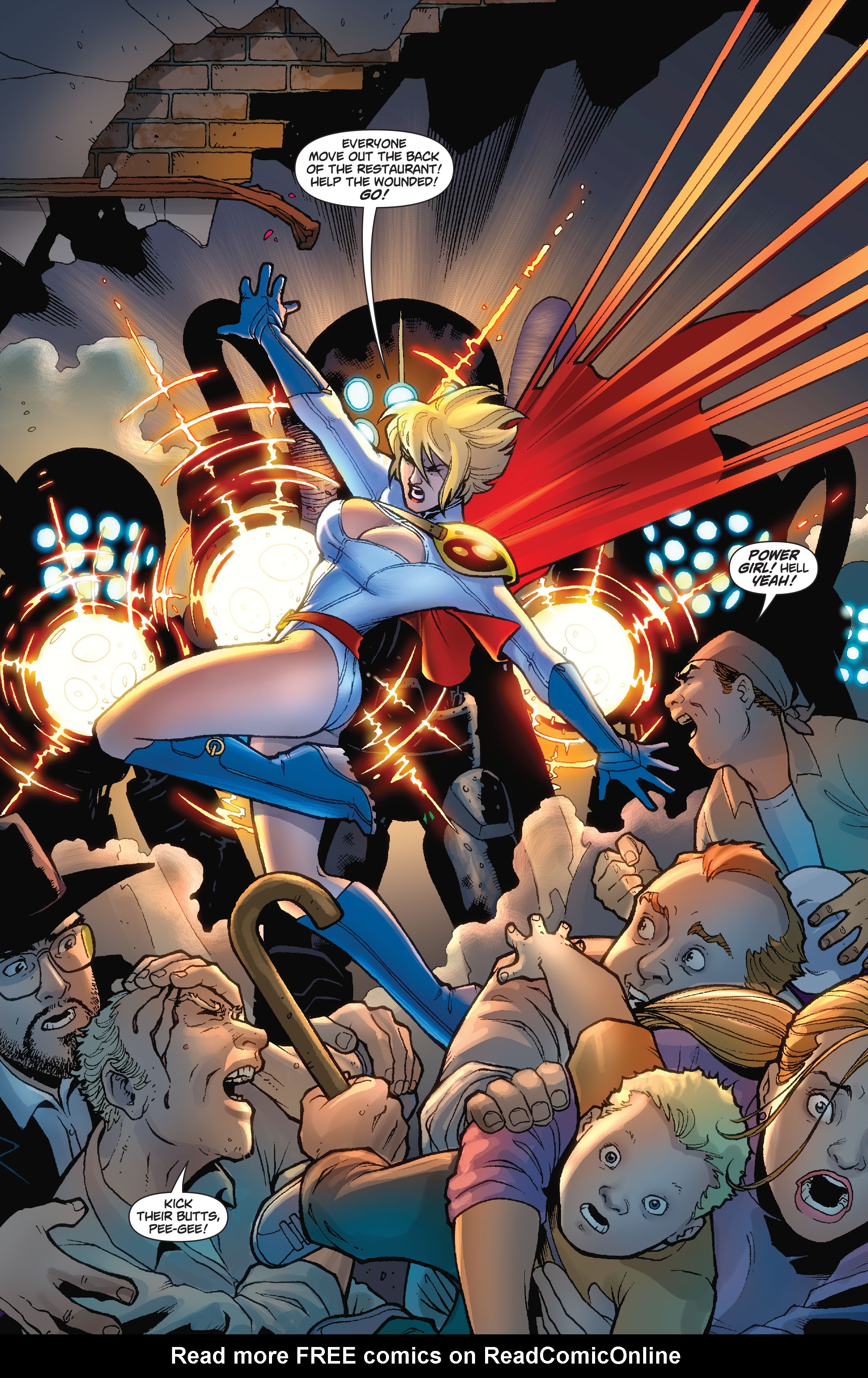 Read online Power Girl (2009) comic -  Issue #1 - 9