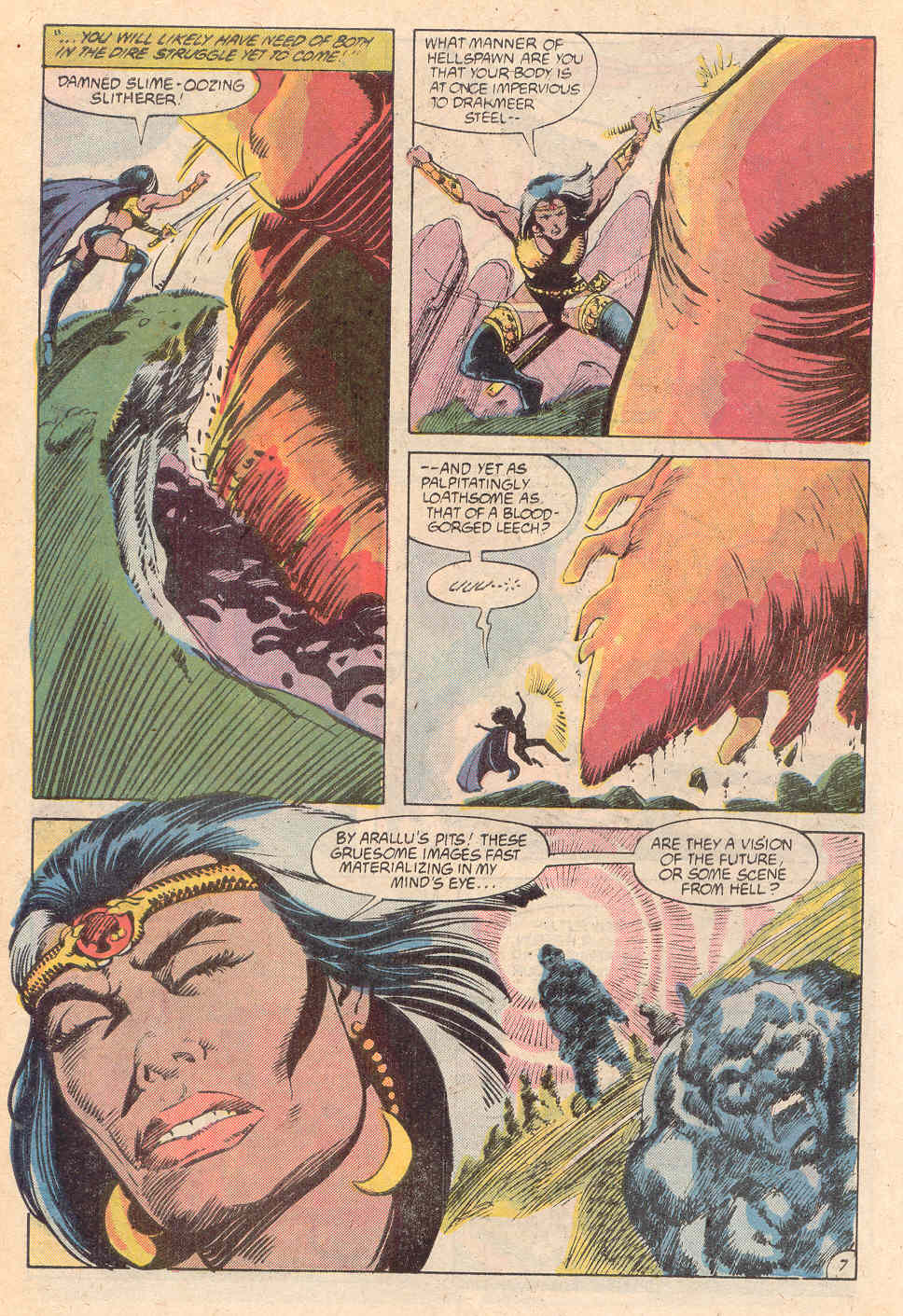 Read online Warlord (1976) comic -  Issue #132 - 7