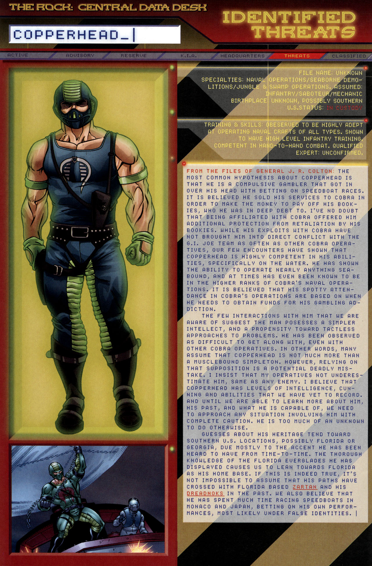 Read online G.I. Joe: Data Desk Handbook comic -  Issue #2 - 14
