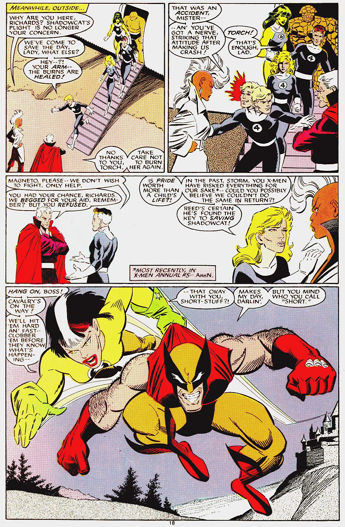 Read online Fantastic Four vs. X-Men comic -  Issue #4 - 19
