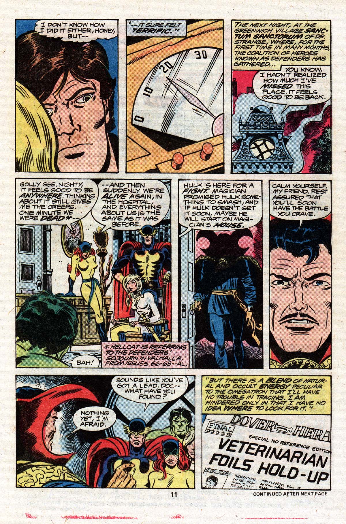 The Defenders (1972) Issue #69 #70 - English 8