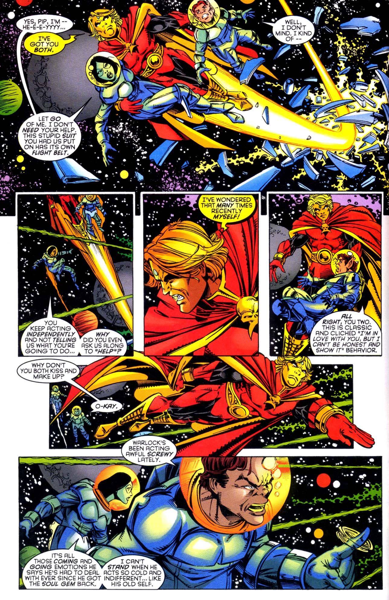 Read online Warlock (1998) comic -  Issue #3 - 4