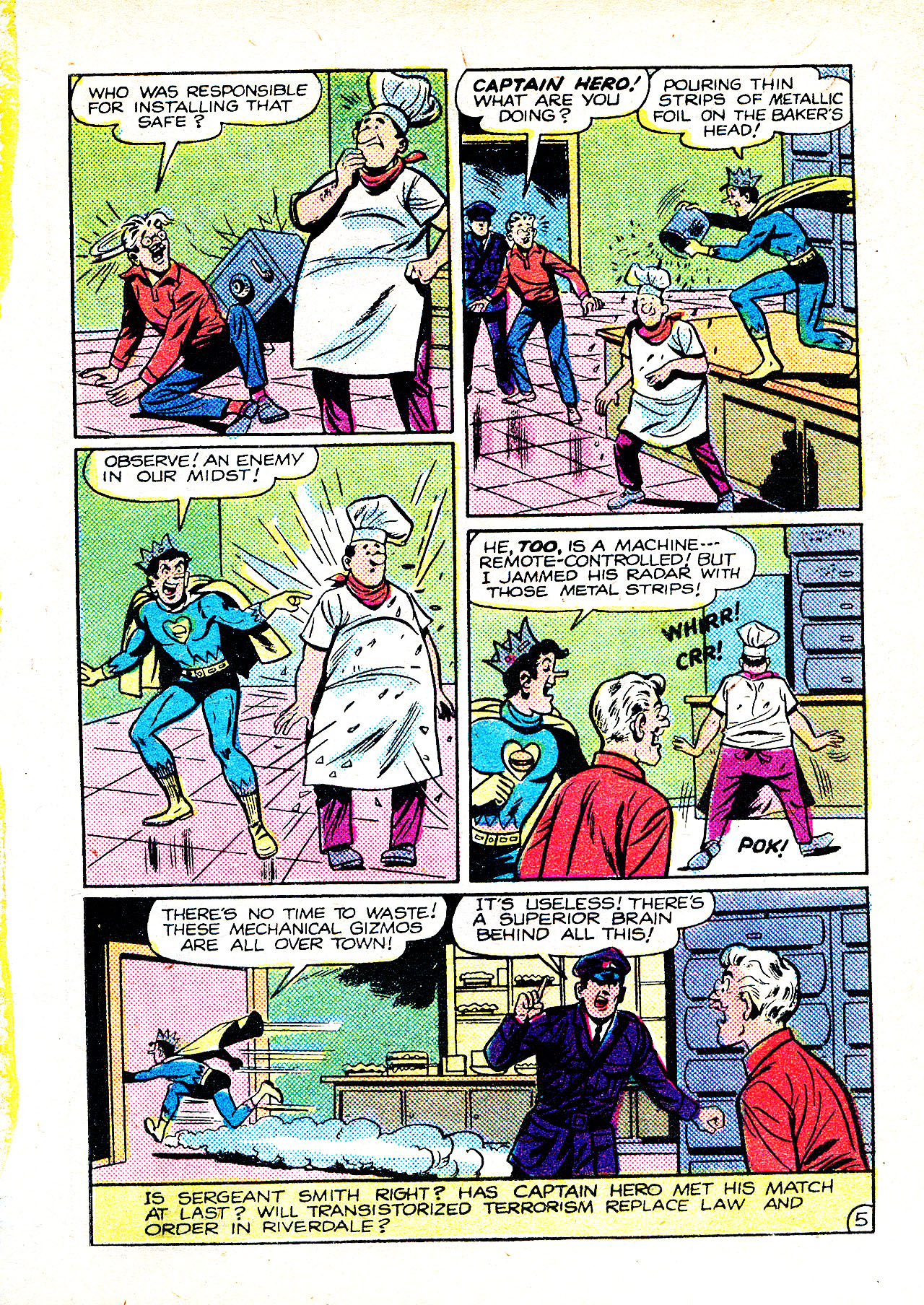 Read online Captain Hero Comics Digest Magazine comic -  Issue # TPB - 18