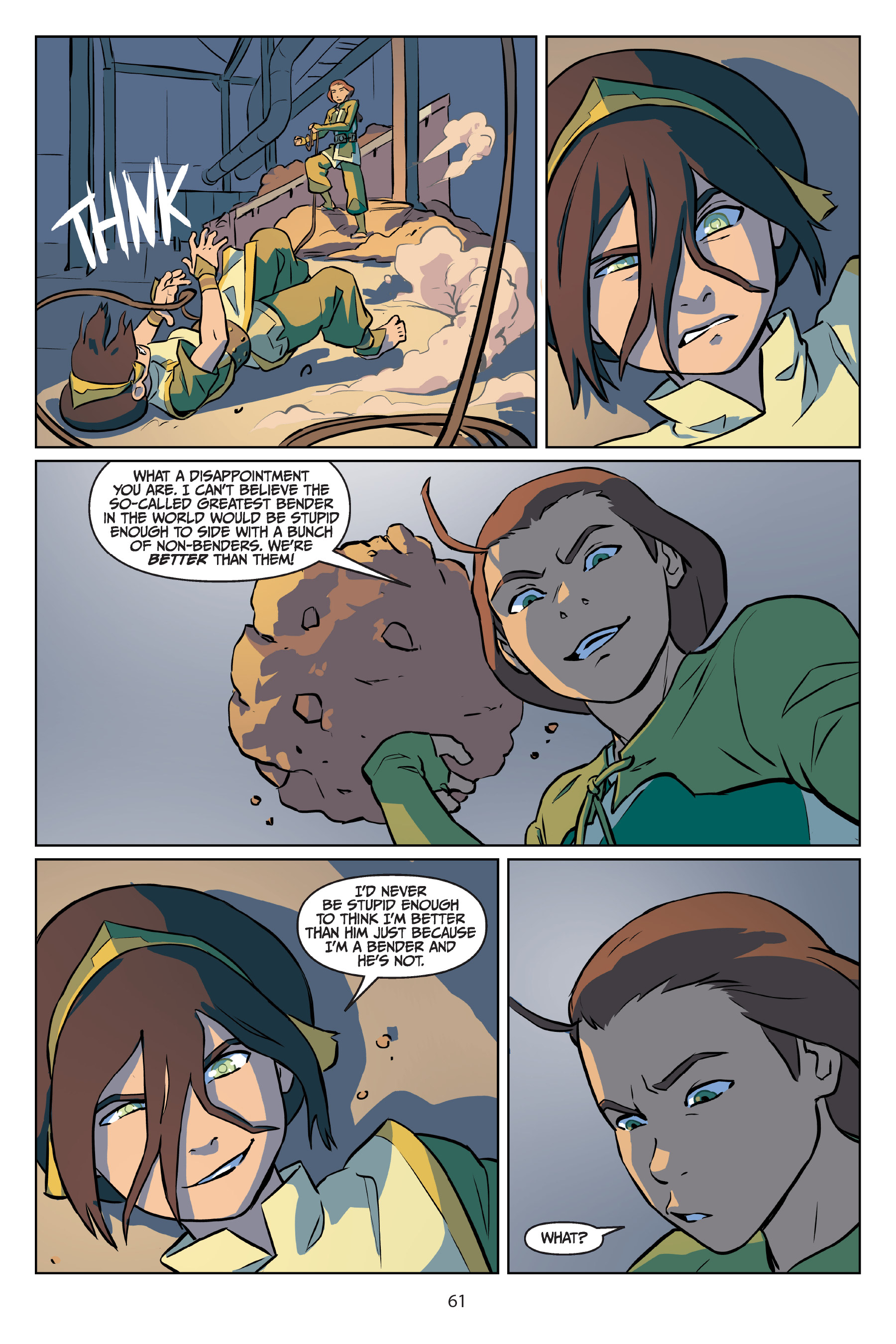 Read online Nickelodeon Avatar: The Last Airbender - Imbalance comic -  Issue # TPB 3 - 62