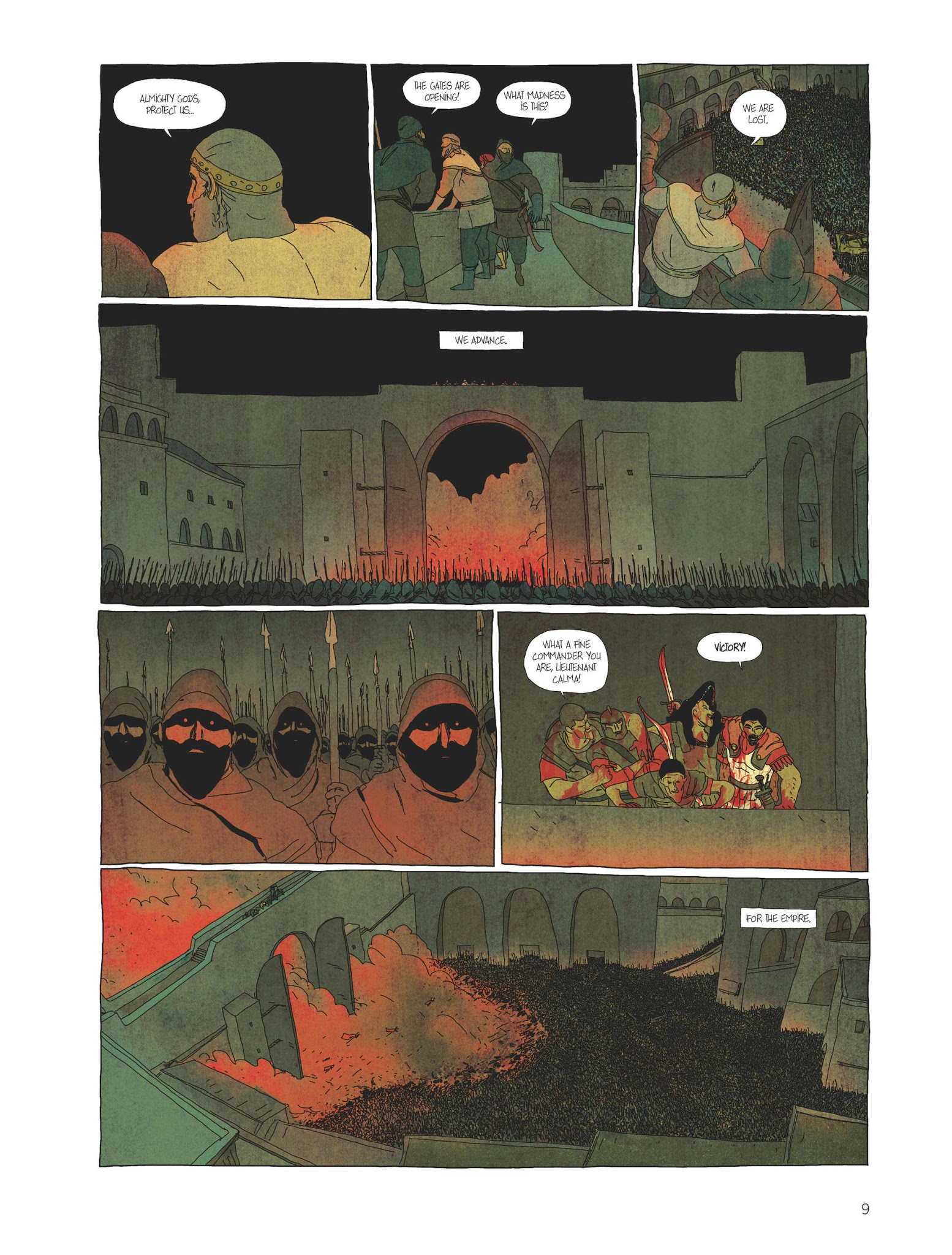 Read online For the Empire comic -  Issue #1 - 9