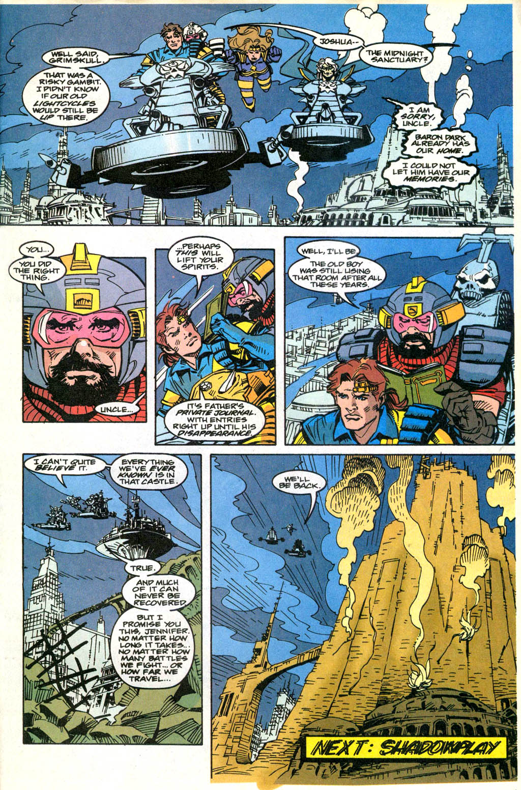 Read online Skeleton Warriors comic -  Issue #2 - 23