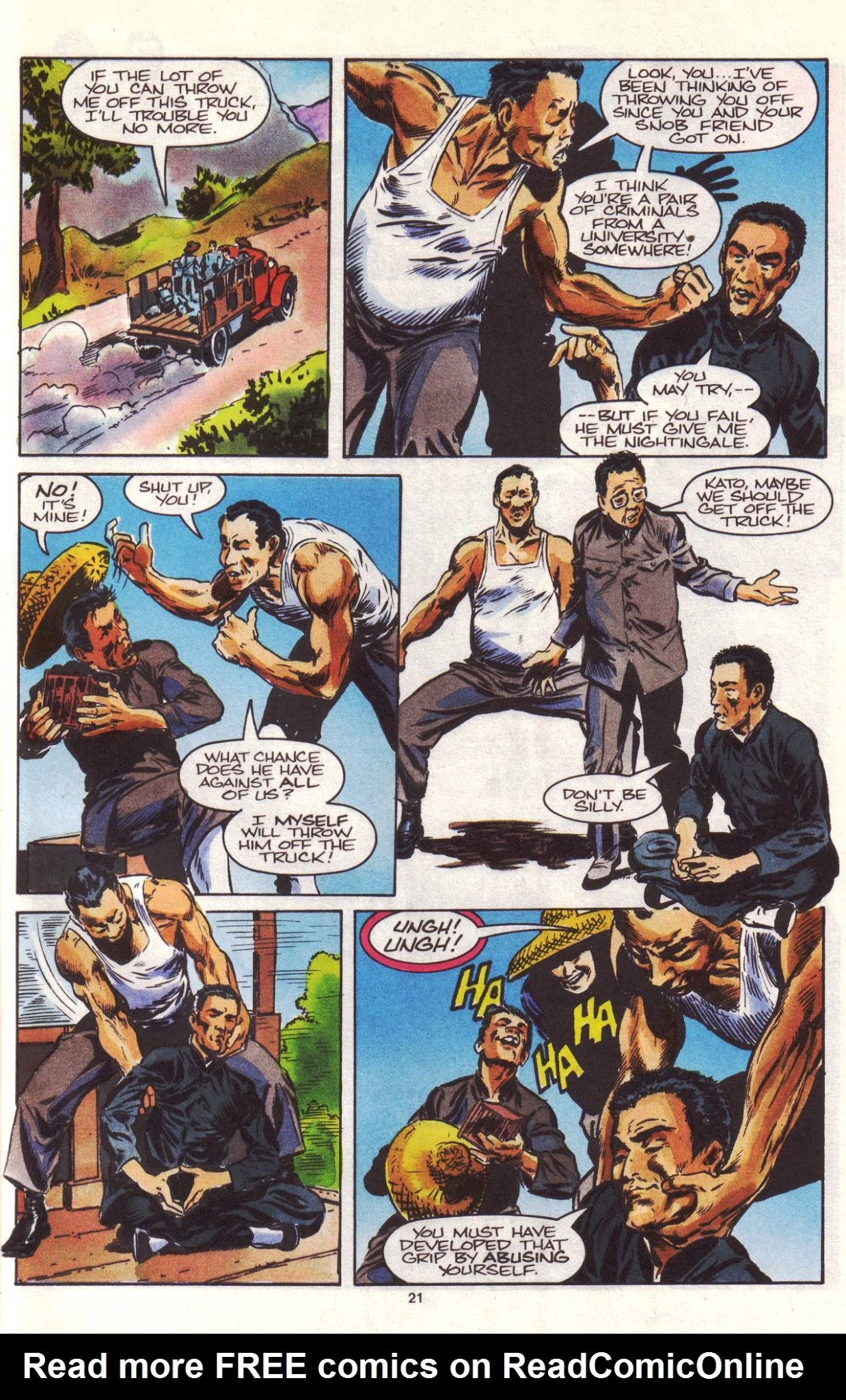 Read online Kato of the Green Hornet comic -  Issue #1 - 22