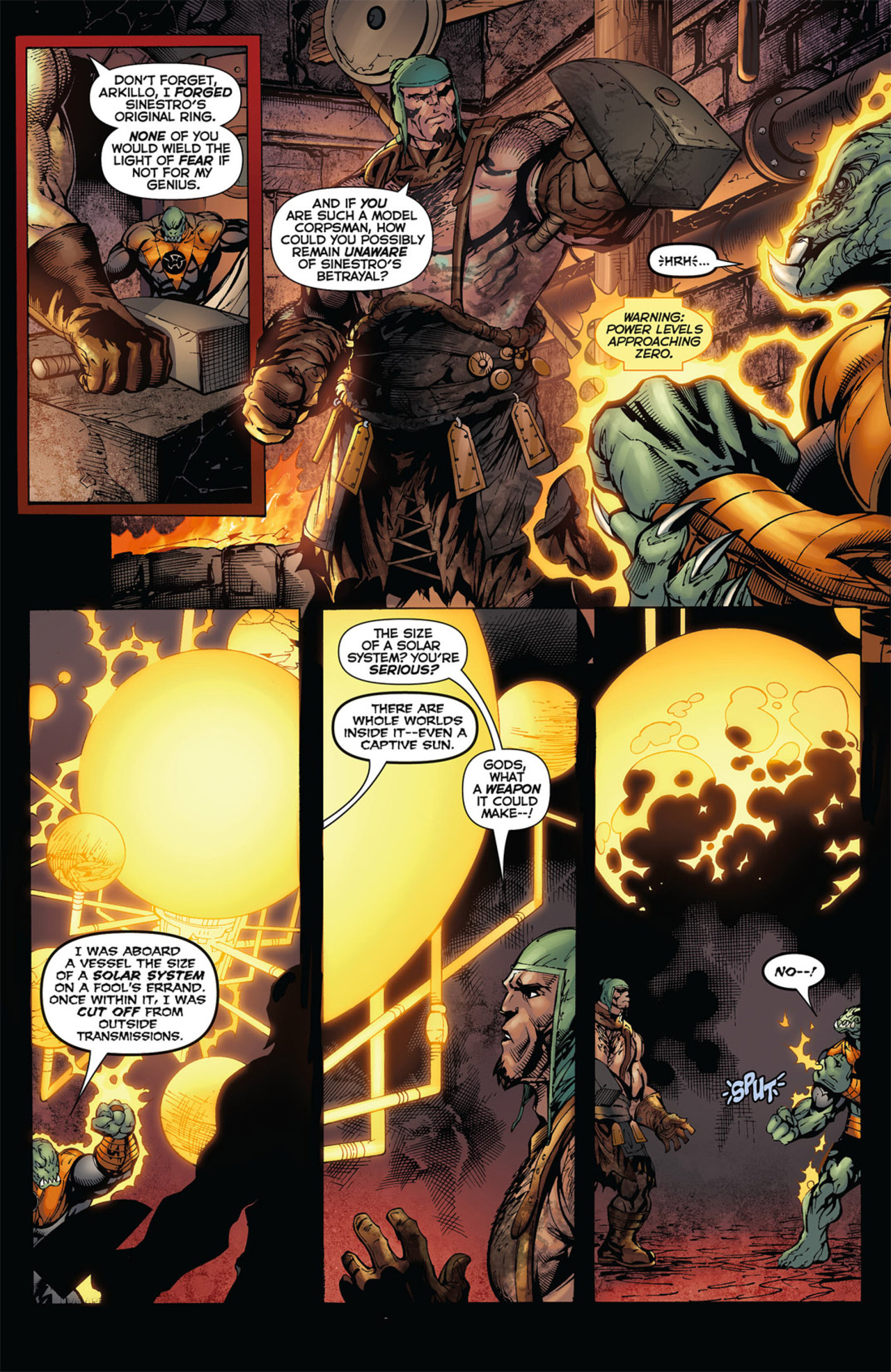 Read online Green Lantern: New Guardians comic -  Issue #8 - 18