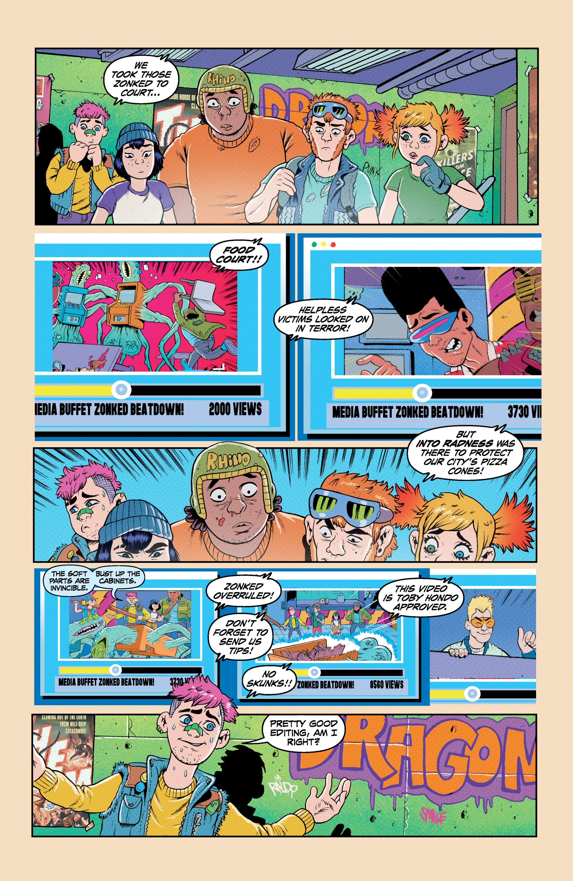 Read online Into Radness comic -  Issue # TPB - 68