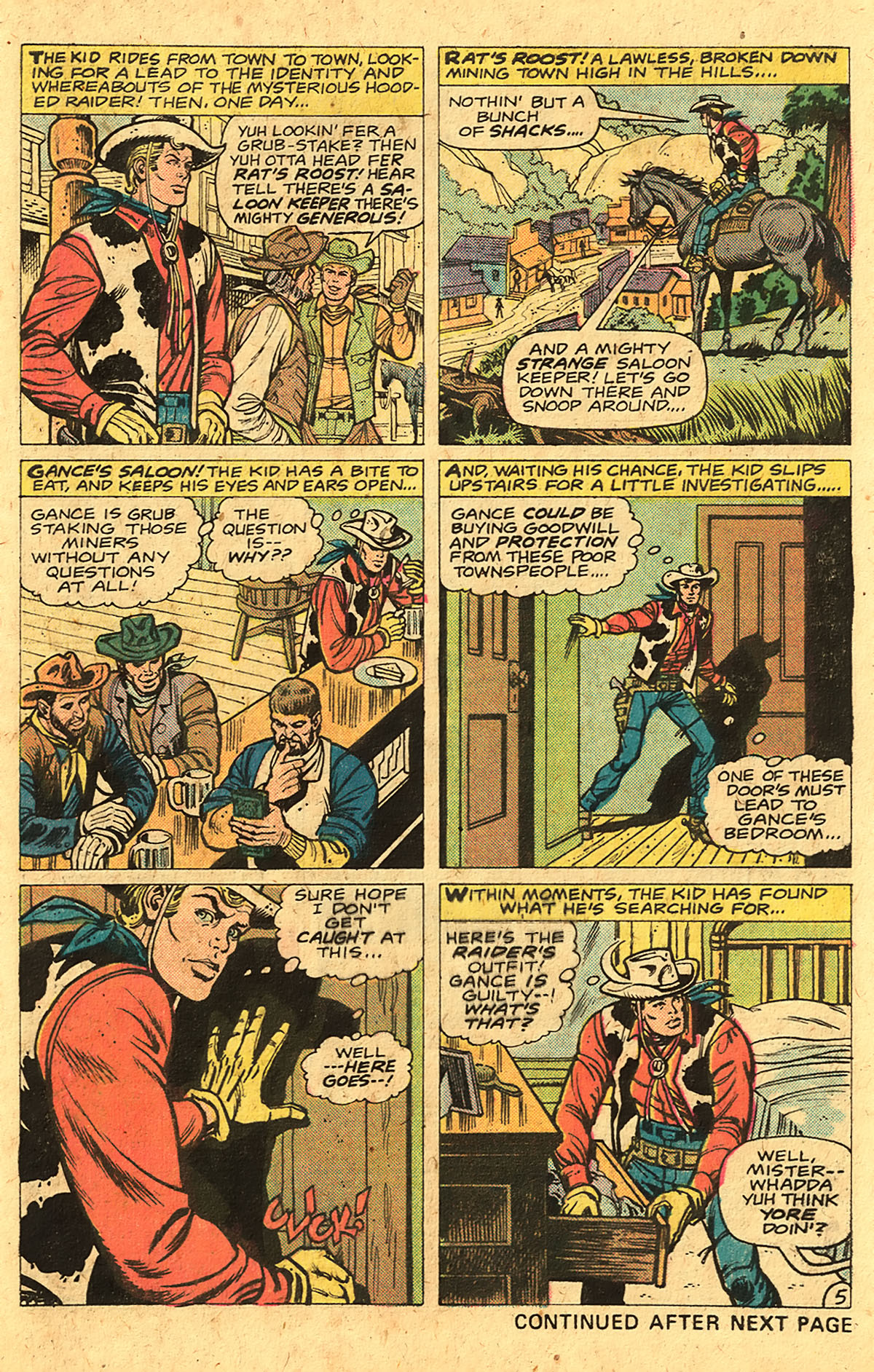 Read online Kid Colt Outlaw comic -  Issue #196 - 9