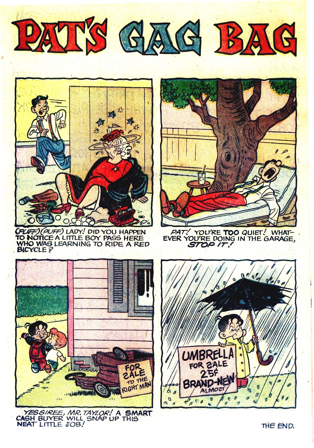 Read online Pat the Brat comic -  Issue #21 - 24