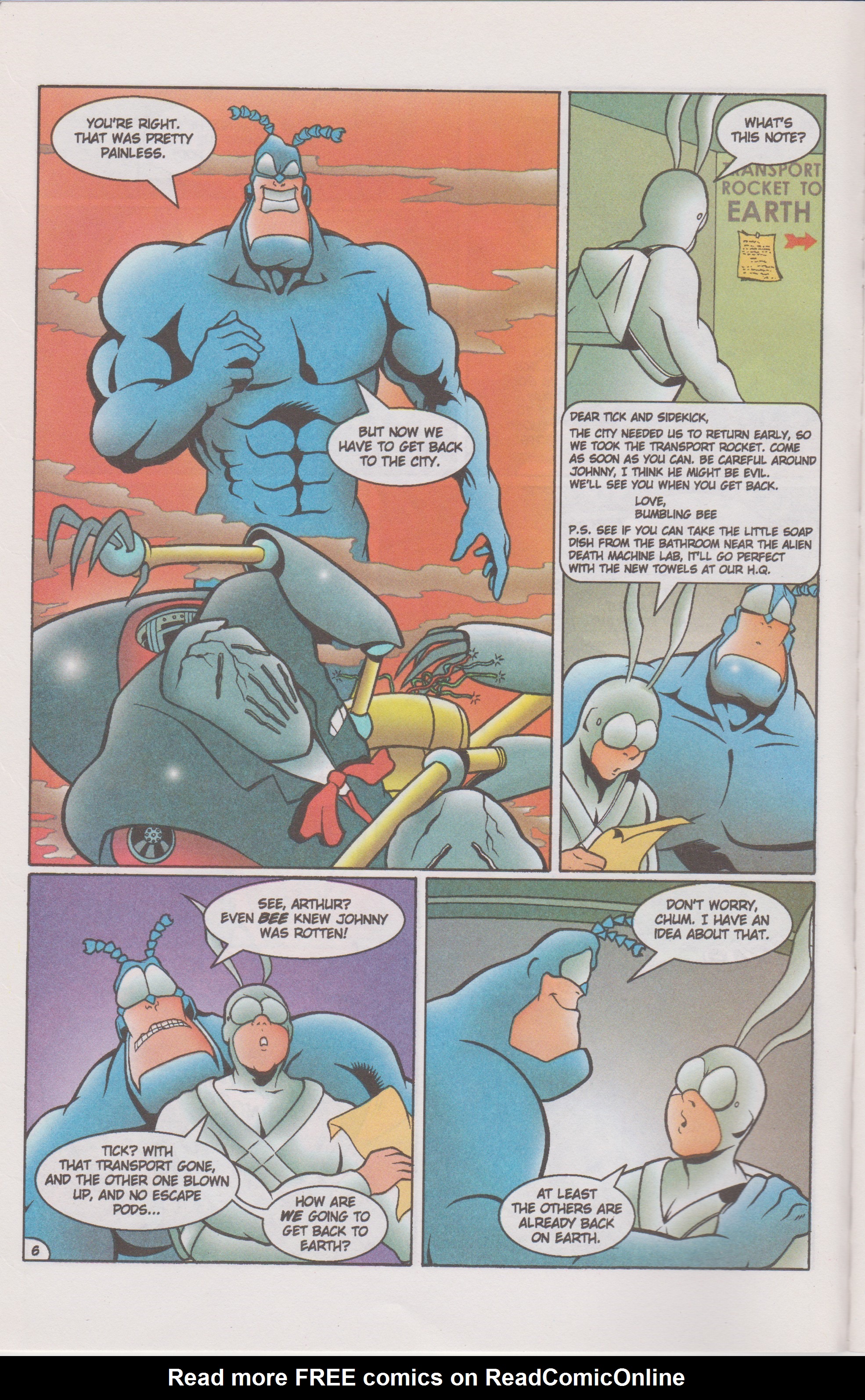 Read online The Tick Color comic -  Issue #4 - 8