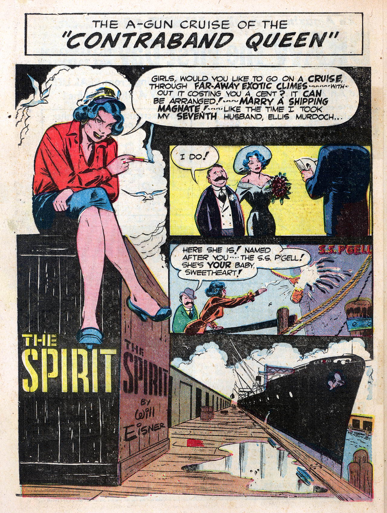 Read online The Spirit (1952) comic -  Issue #2 - 20