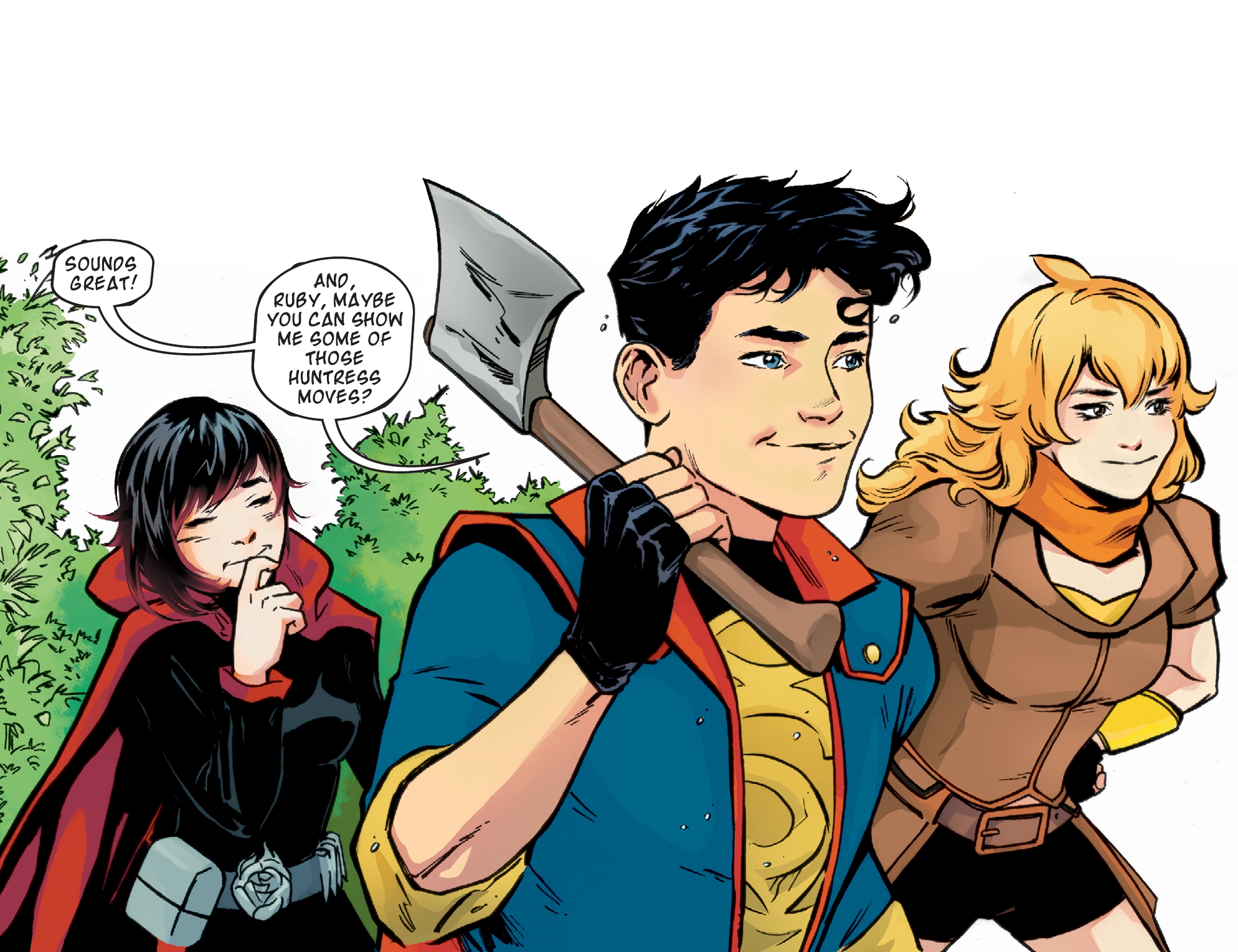 Read online RWBY/Justice League comic -  Issue #1 - 13