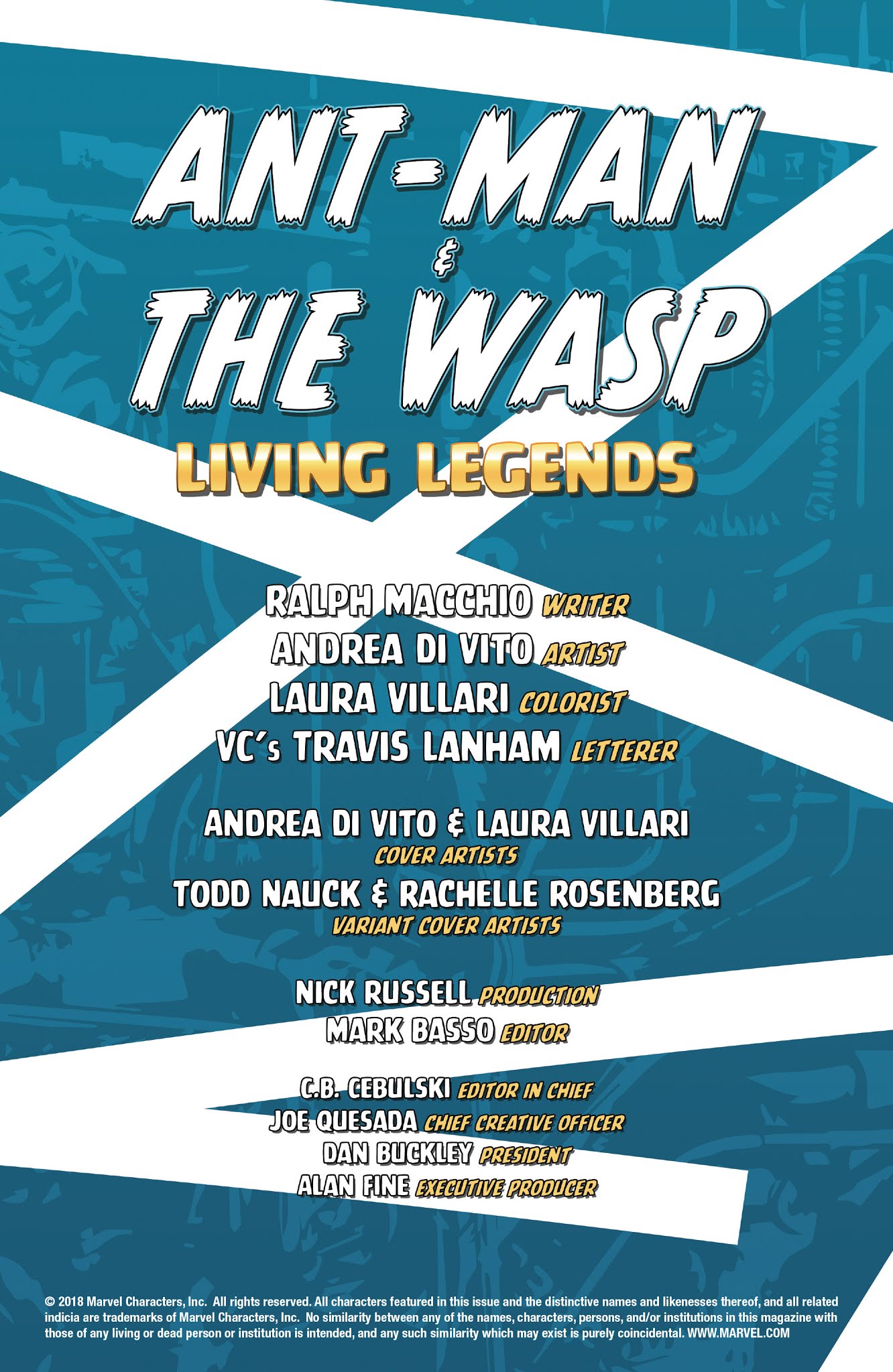 Read online Ant-Man & The Wasp: Living Legends comic -  Issue # Full - 2