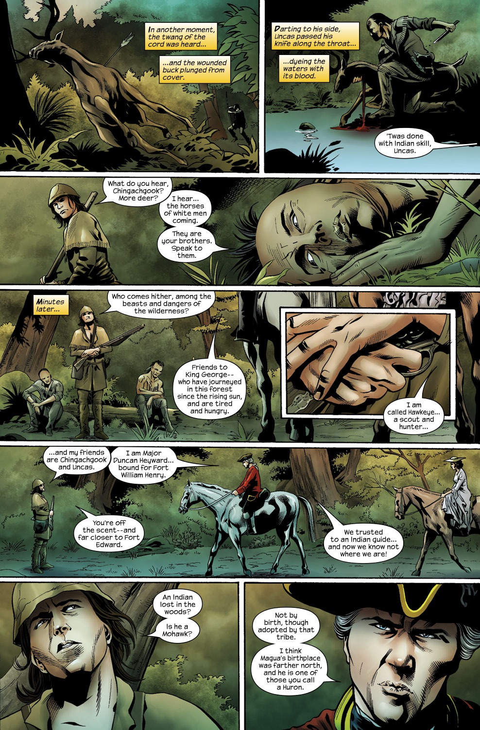 Read online The Last of the Mohicans comic -  Issue #1 - 7