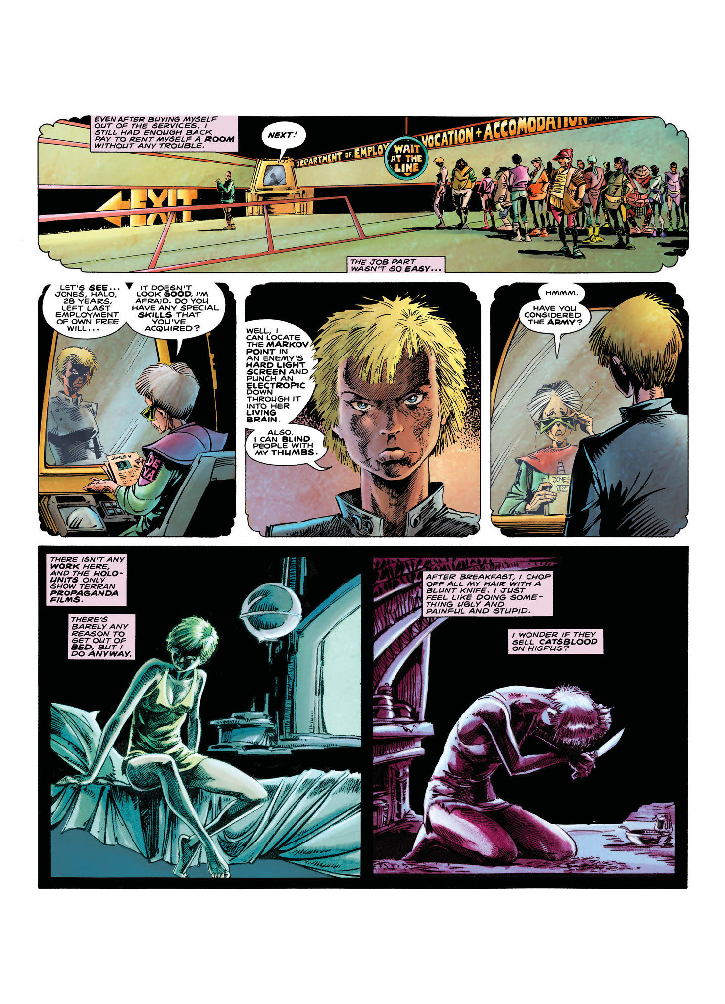 Read online The Ballad of Halo Jones (2018) comic -  Issue # TPB 3 - 42