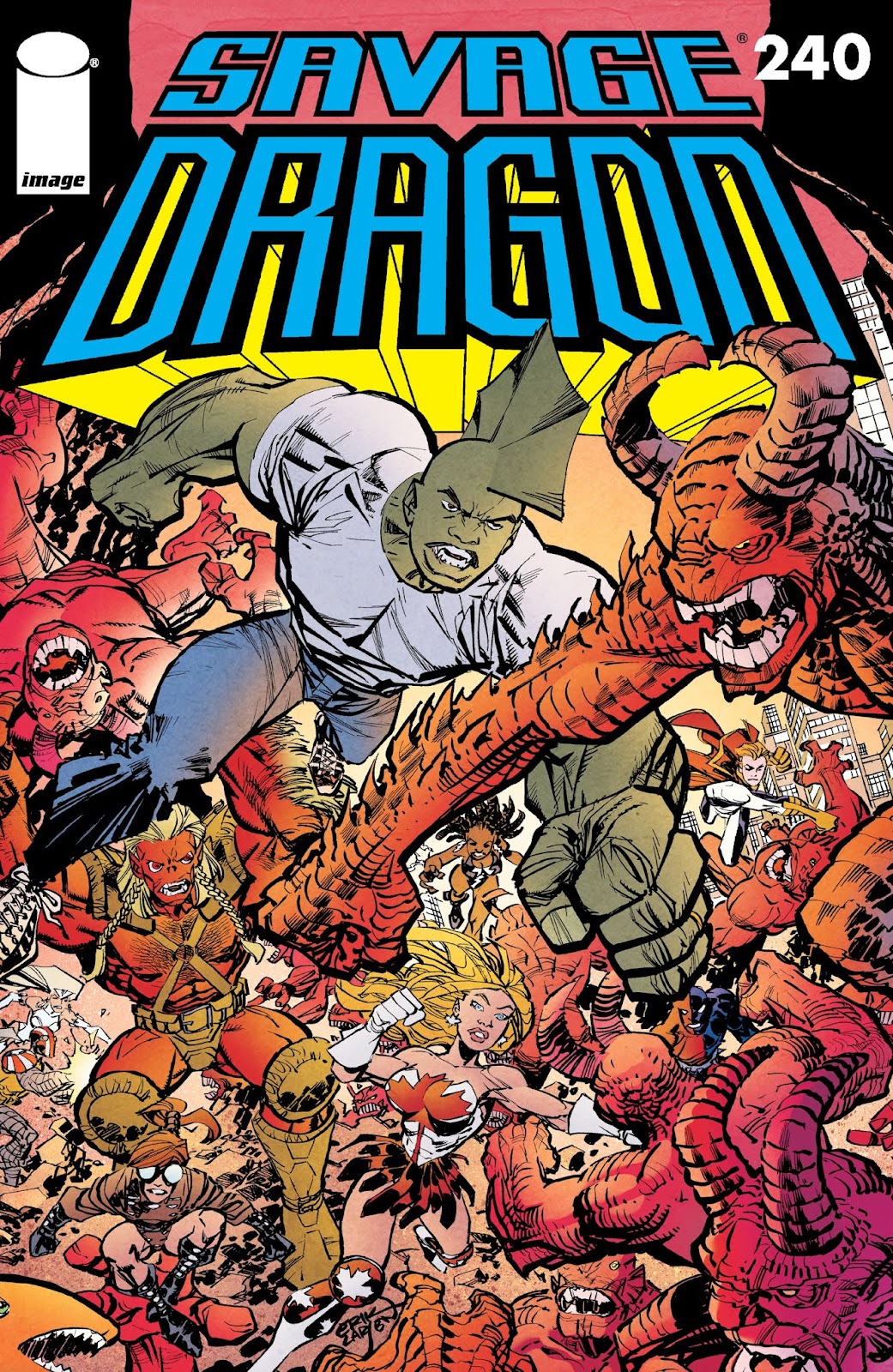 The Savage Dragon (1993) issue 240 - Page 1